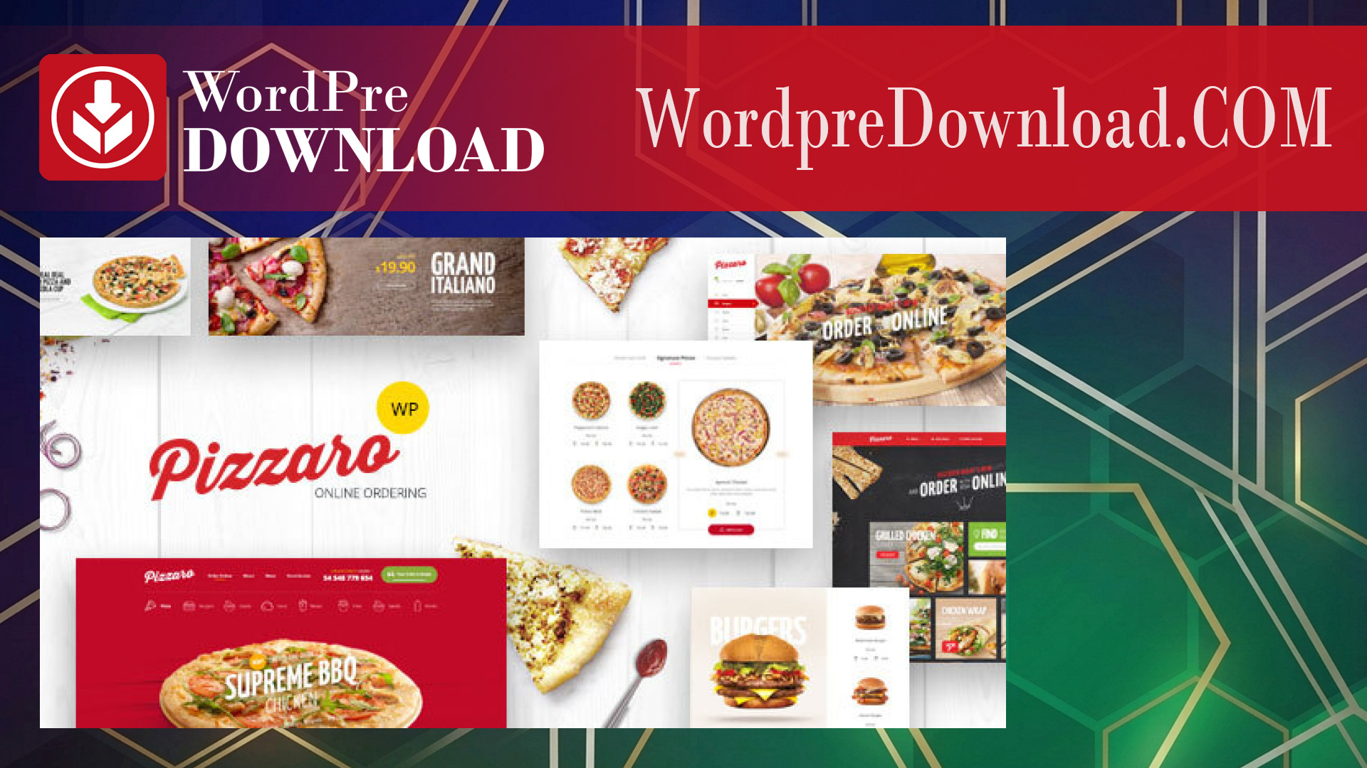 Pizzaro – Fast Food and Restaurant WooCommerce Theme – WordpreDownload.COM