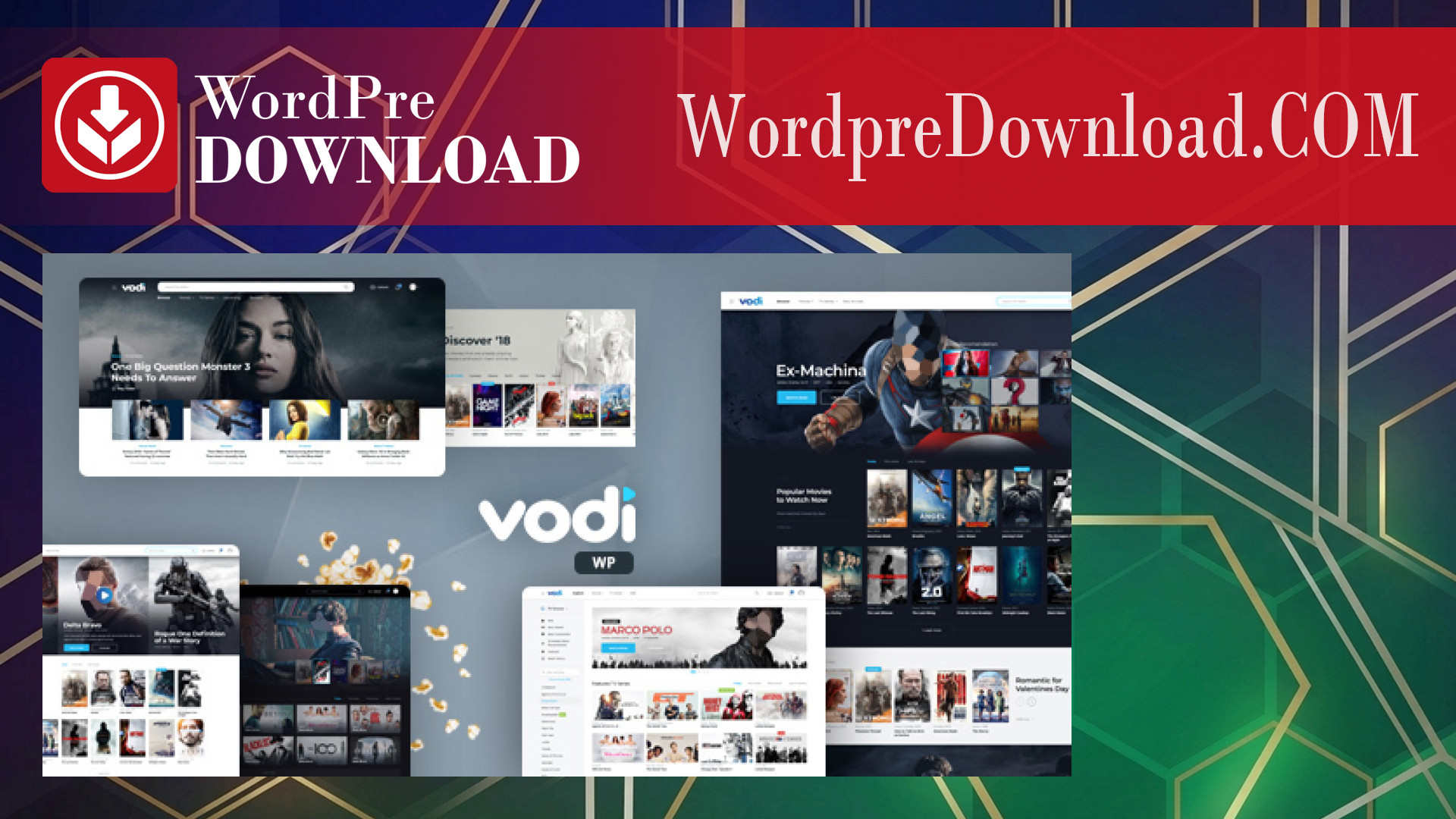 Vodi Theme for Movies and TV Shows – WordpreDownload.COM