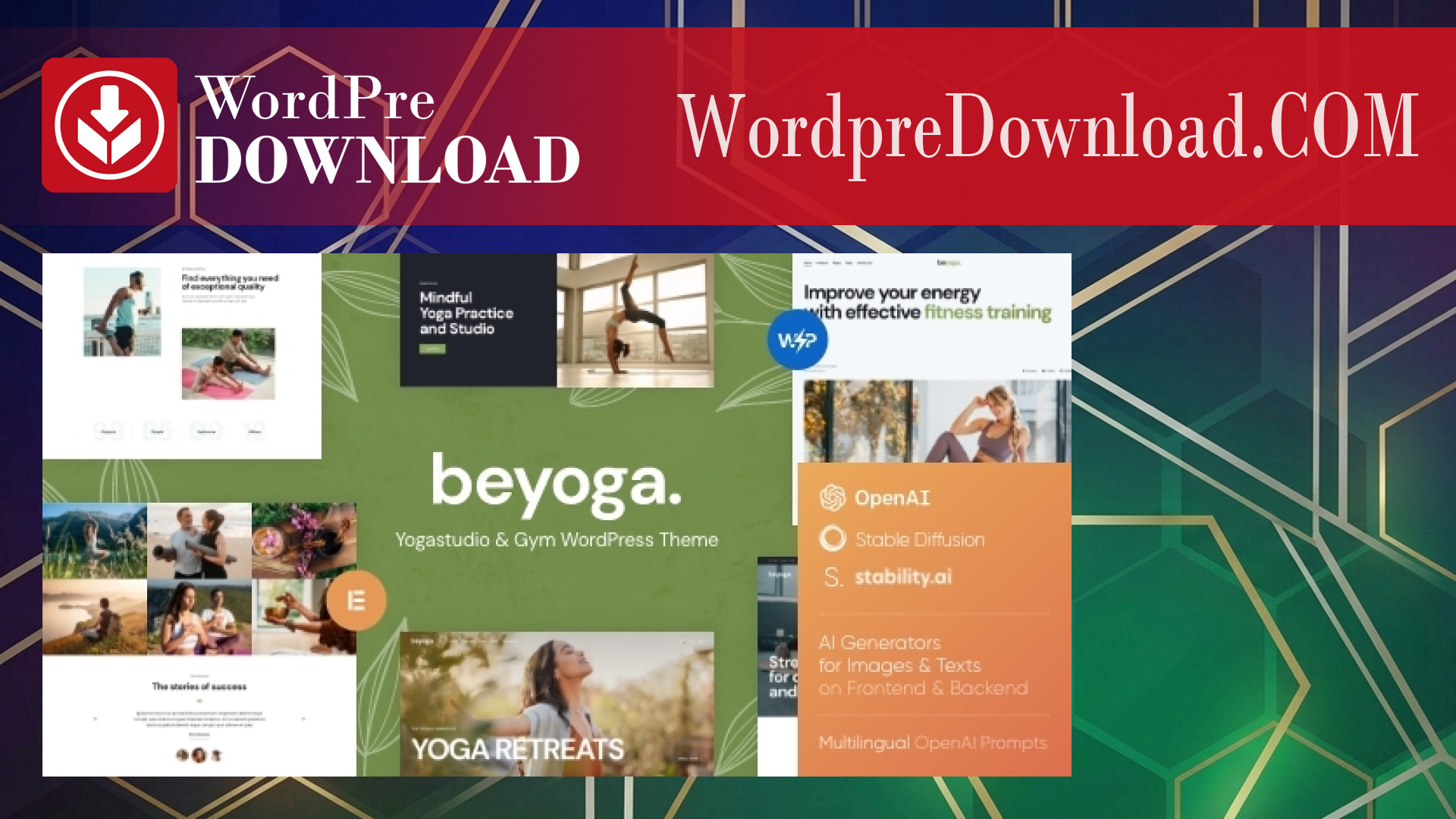 BeYoga | Yogastudio and Gym WordPress Theme – WordpreDownload.COM