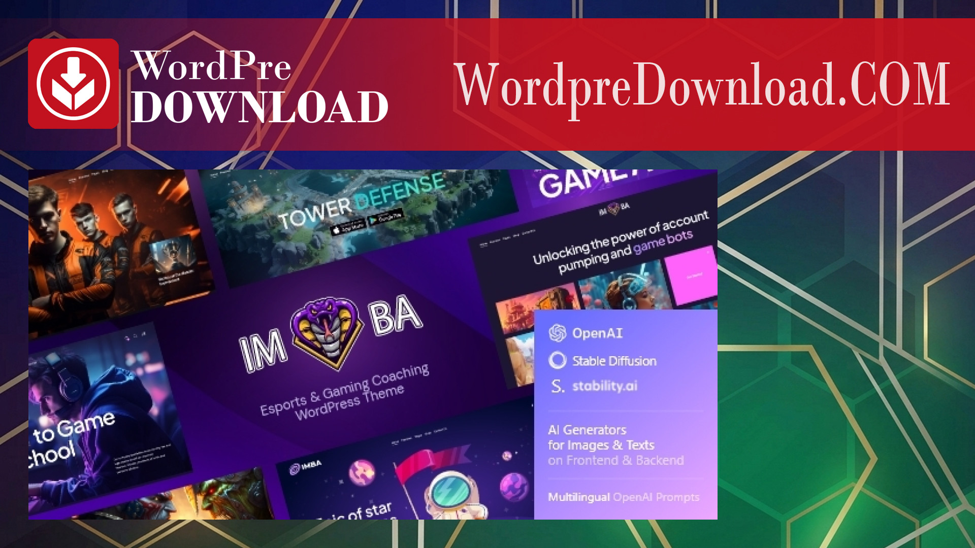 Imba – Esports and Gaming Coaching WordPress Theme – WordpreDownload.COM
