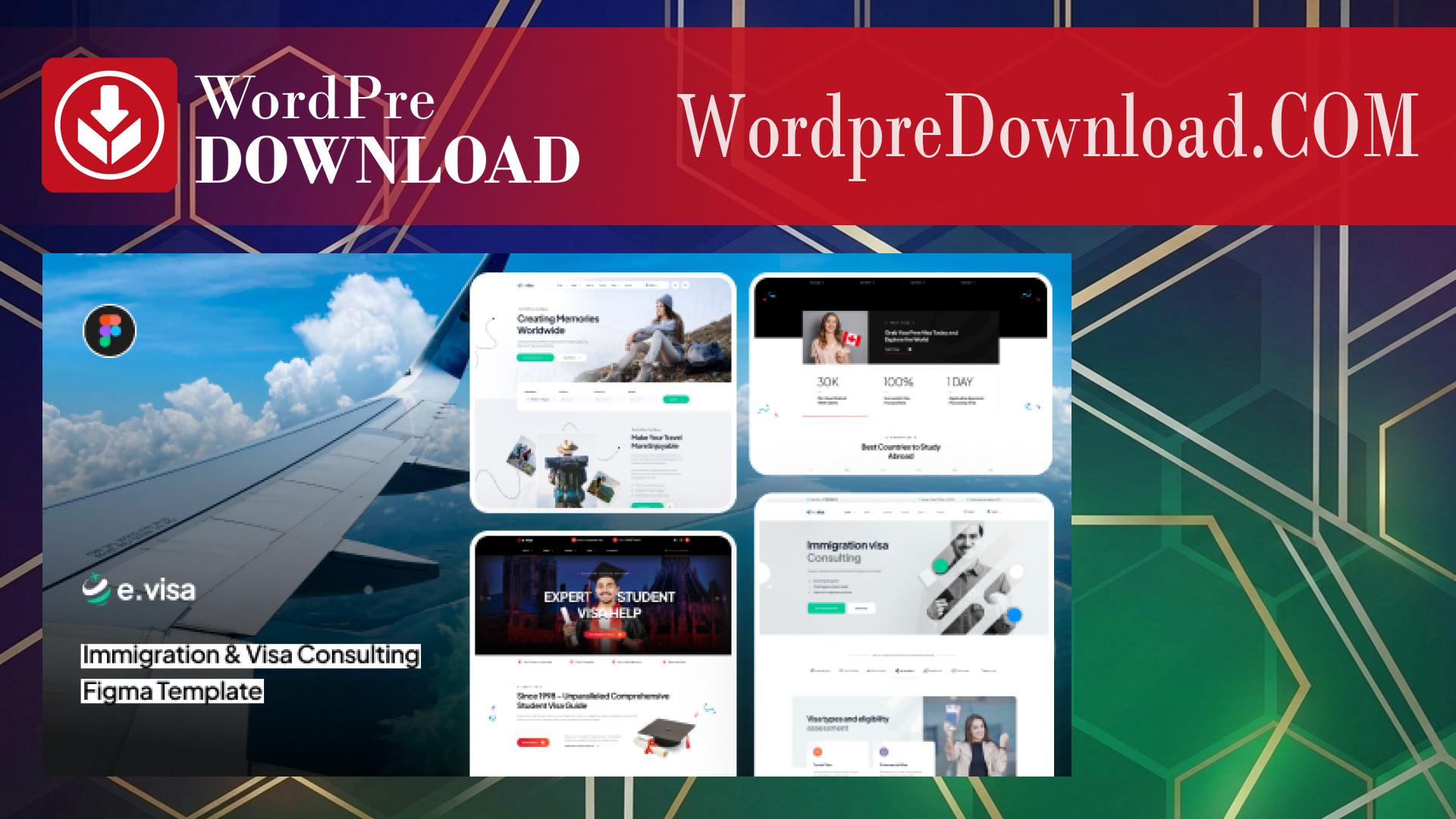 Evisa – Immigration and Visa Consulting WordPress Theme – WordpreDownload.COM
