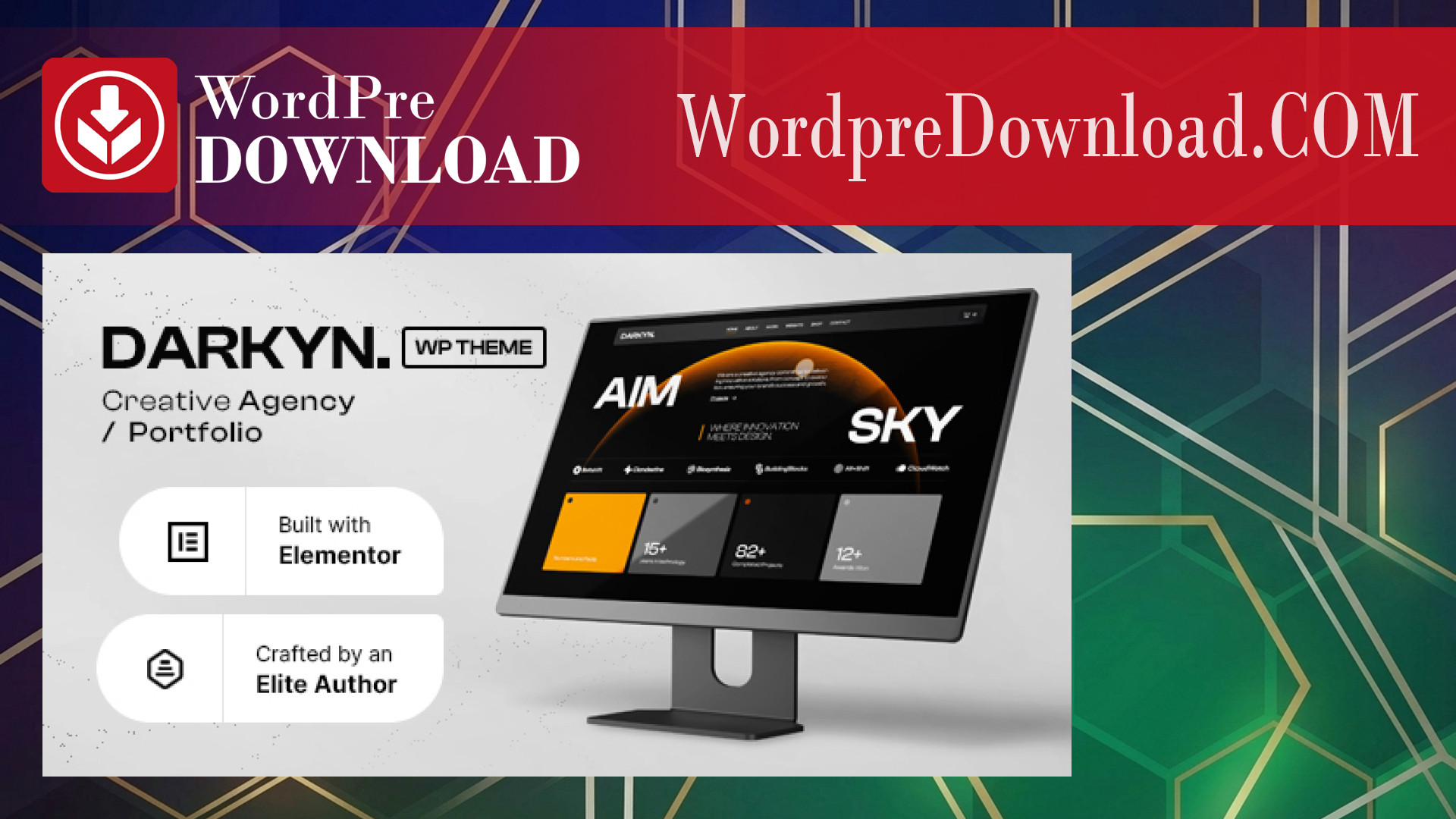Darkyn – Creative Agency WordPress Theme – WordpreDownload.COM