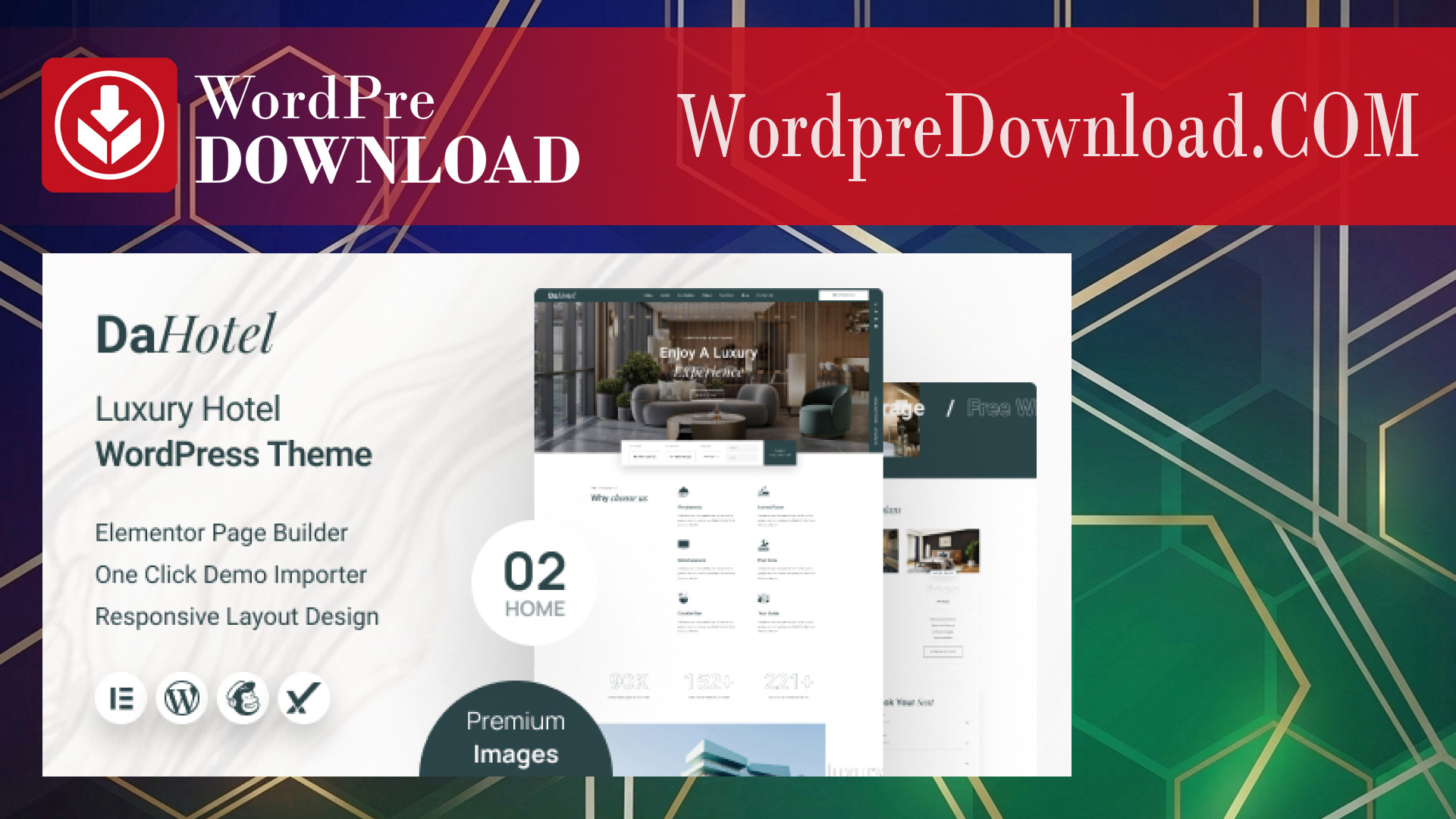Dahotel – Luxury Hotel WordPress Theme – WordpreDownload.COM