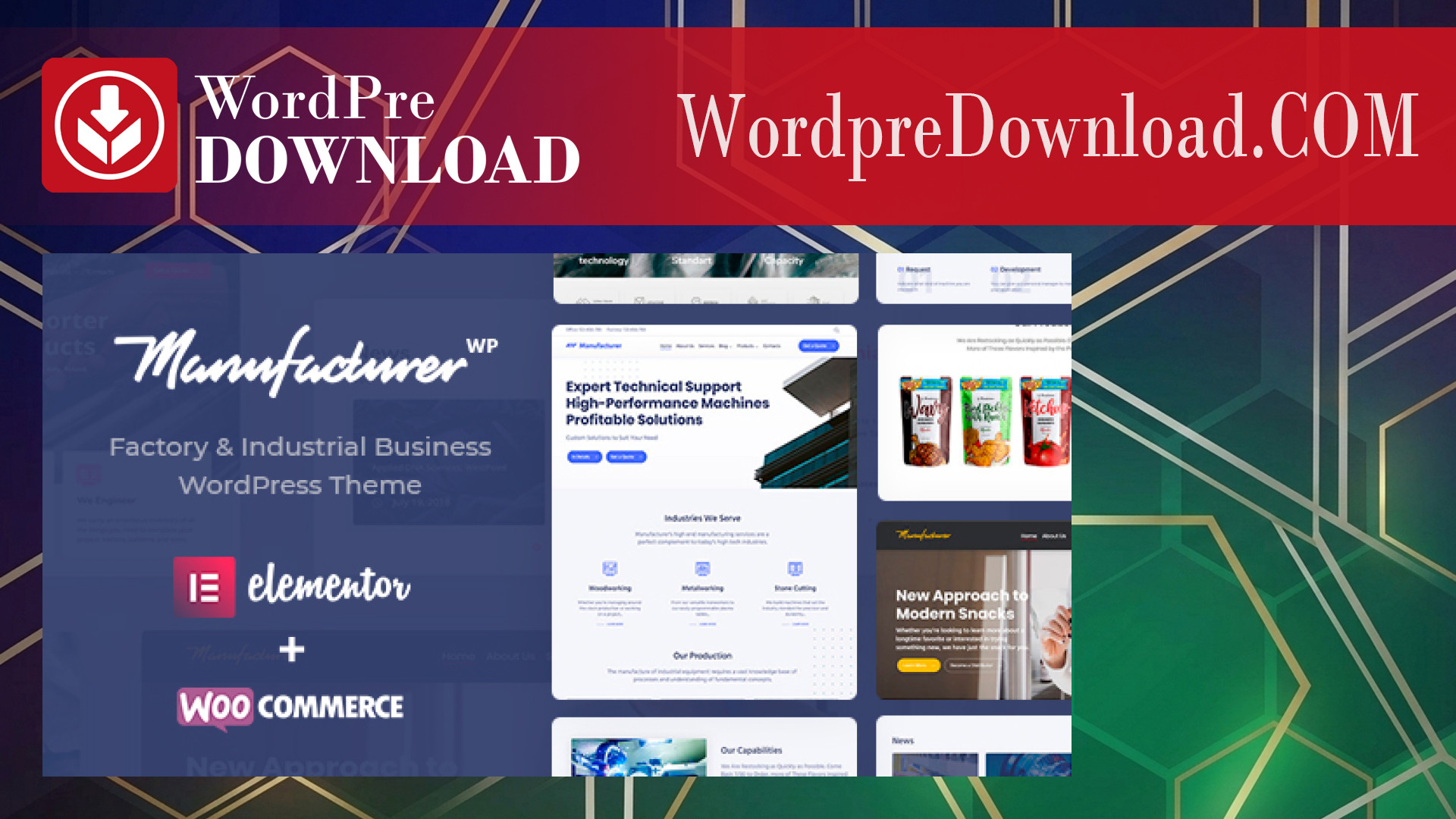 Manufacturer – Factory and Industrial WordPress Theme – WordpreDownload.COM