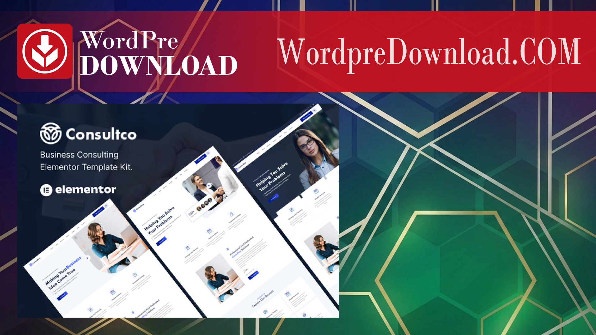 Consultco – Consulting Business Elementor Template Kit – WordpreDownload.COM