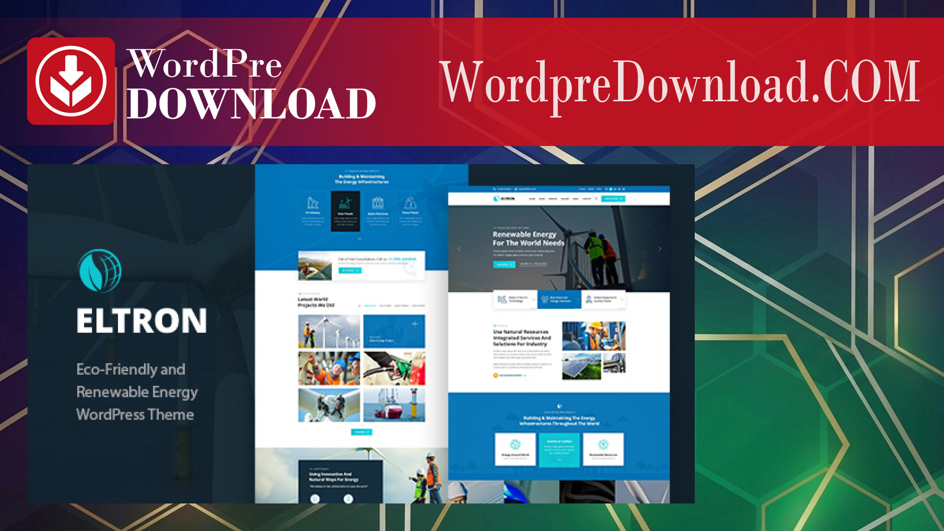 Eltron – Solar Energy WordPress Theme – WordpreDownload.COM