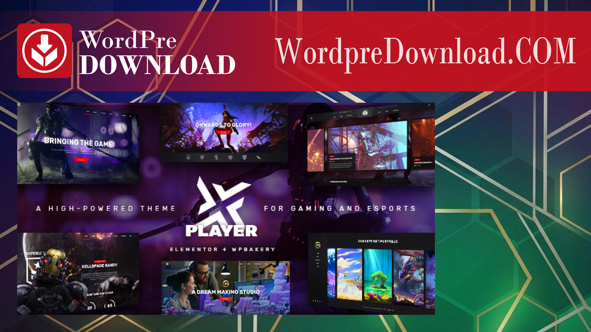 PlayerX – A High-powered Theme for Gaming and eSports – WordpreDownload.COM