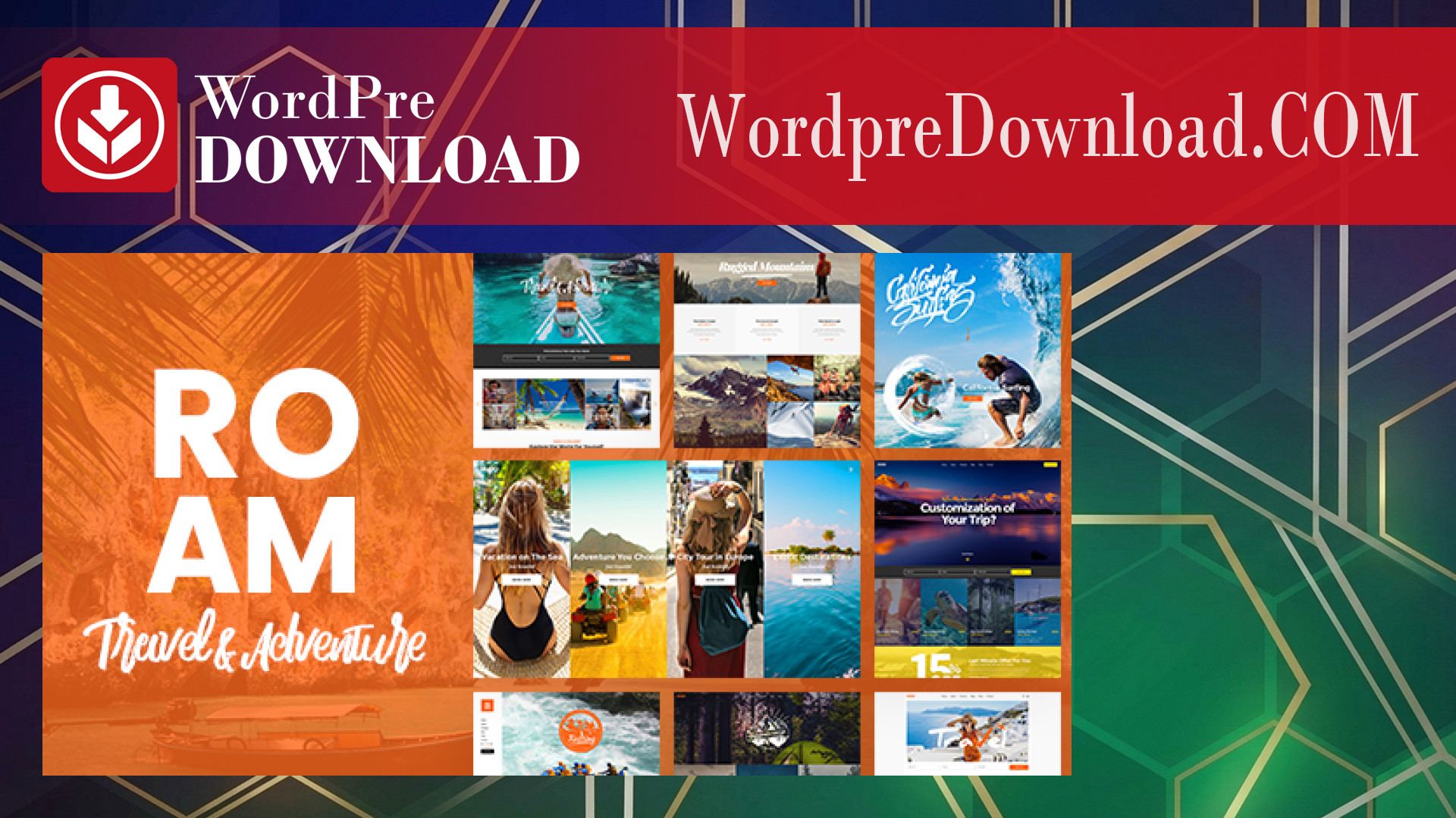 Roam – Travel & Tourism WordPress Theme – WordpreDownload.COM