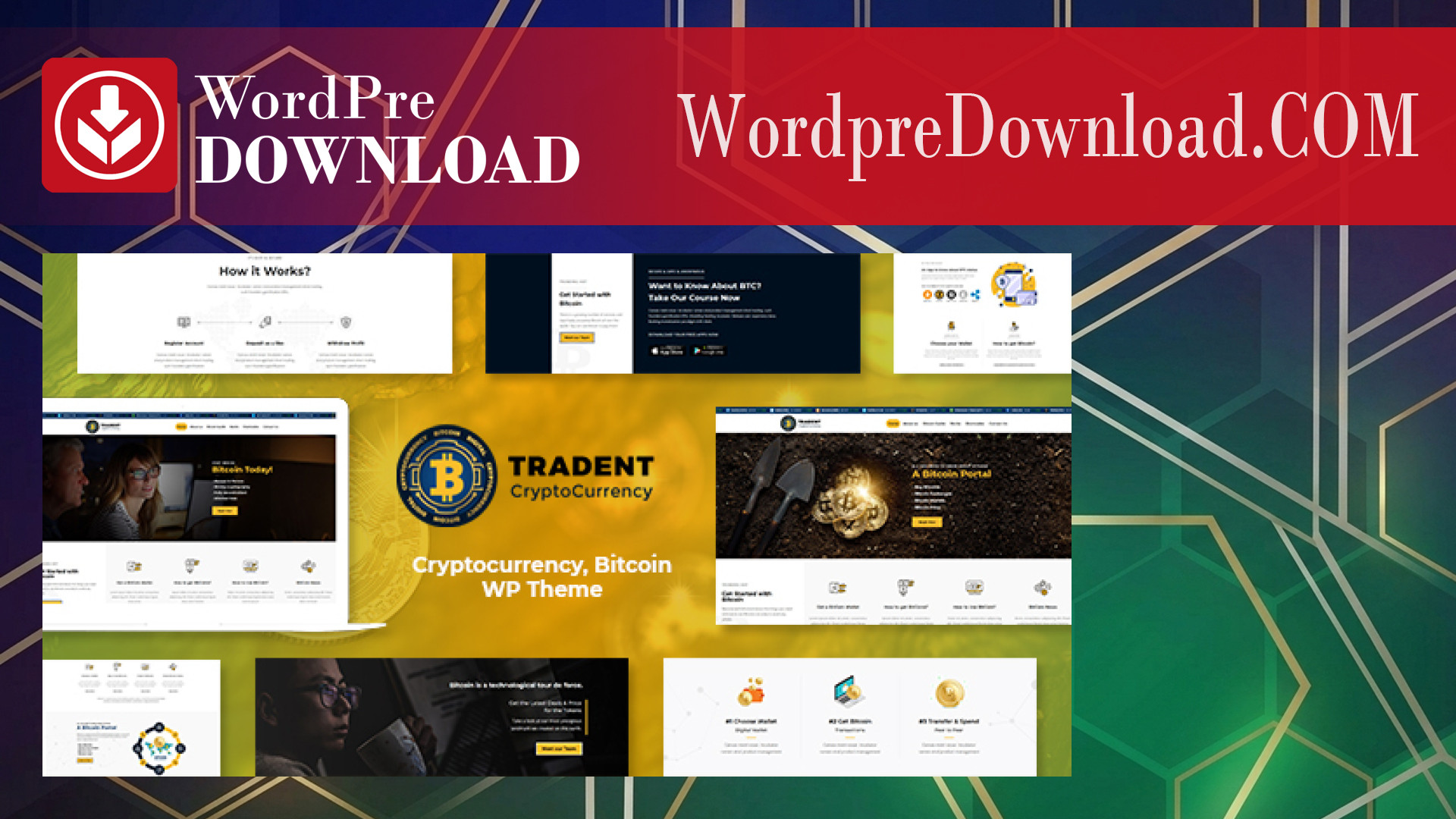 Tradent Cryptocurrency – Bitcoin, Cryptocurrency Theme – WordpreDownload.COM