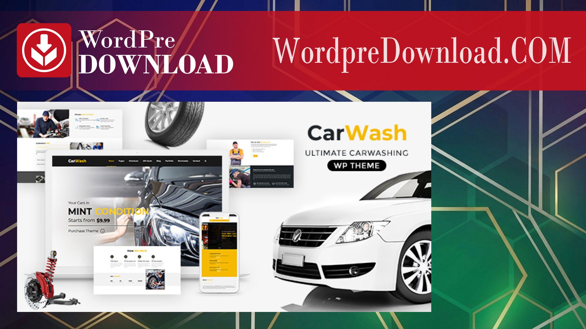 Auto Spa – Car Wash WordPress Theme – WordpreDownload.COM