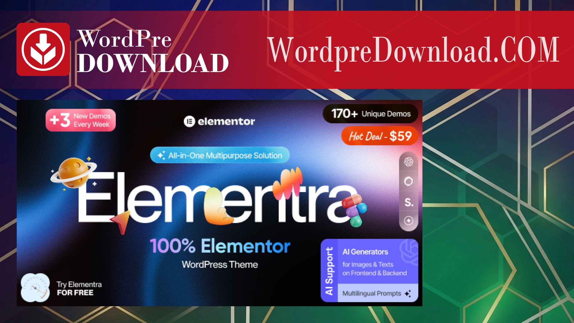 Elementra – Elementor WordPress Theme – WordpreDownload.COM