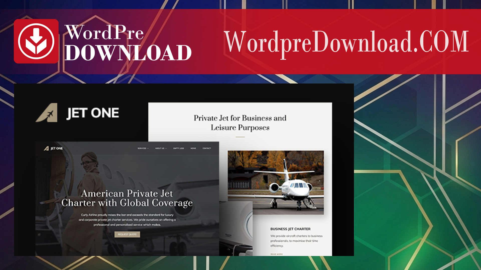 Jet One – Private Airline WordPress Theme – WordpreDownload.COM