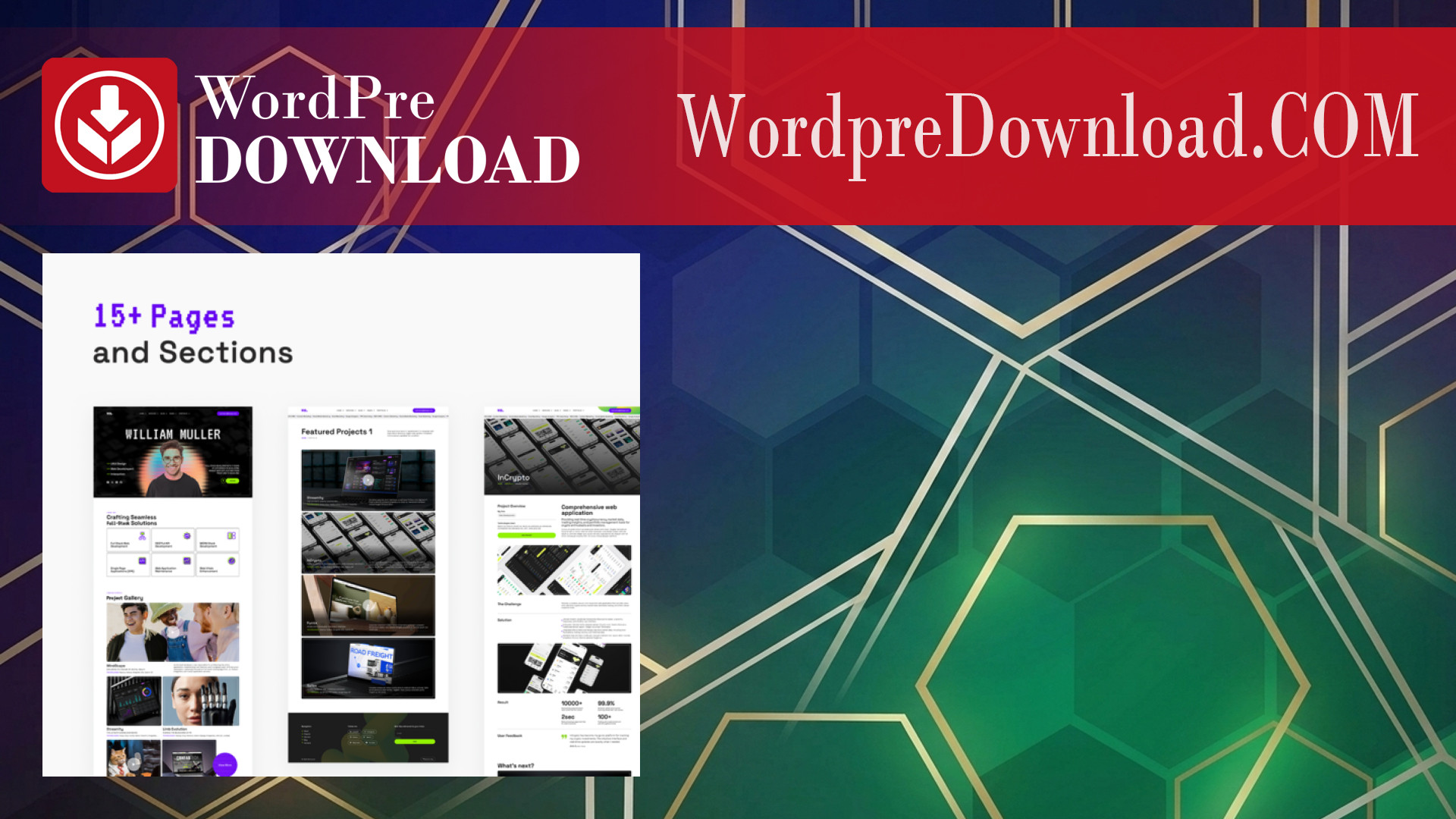 Vectra – Developer Portfolio Elementor Pro Template Kit – WordpreDownload.COM