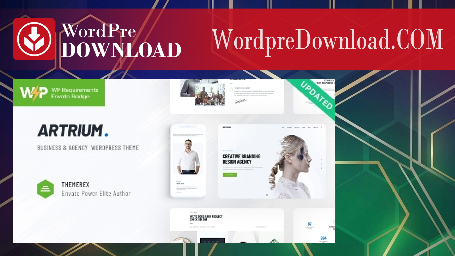 Artrium | Creative Agency and Web Studio WordPress Theme – WordpreDownload.COM