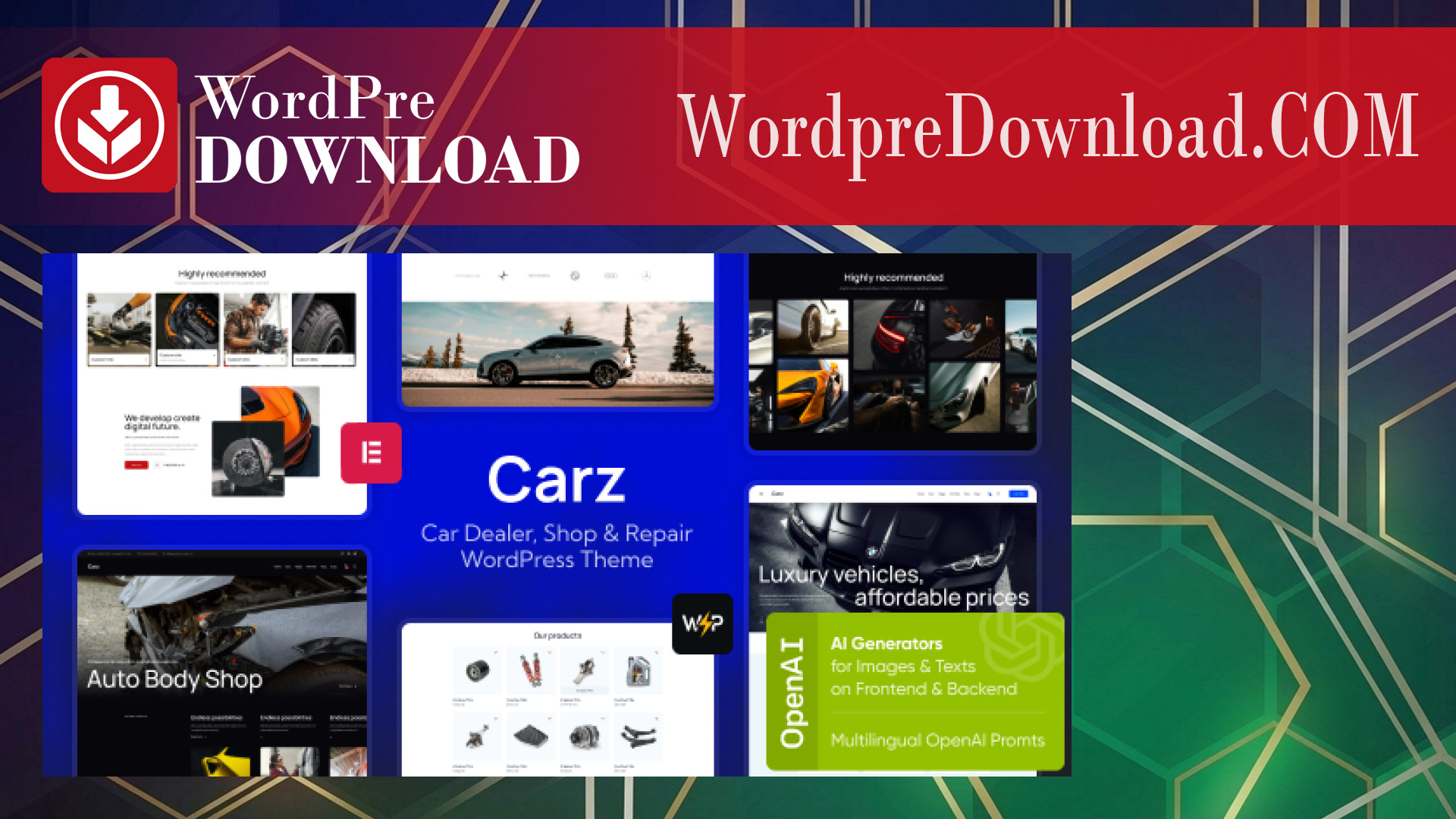 Carz – Car Dealer, Shop and Repair WordPress Theme – WordpreDownload.COM