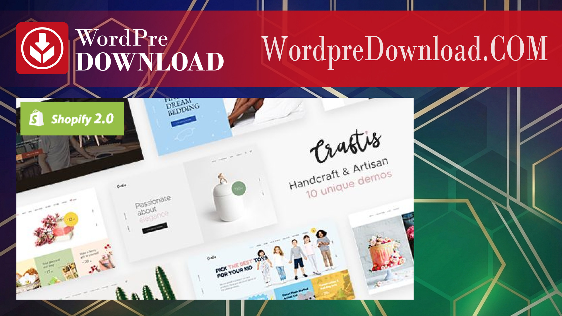 Craftis – Handcraft and Artisan WordPress Theme – WordpreDownload.COM