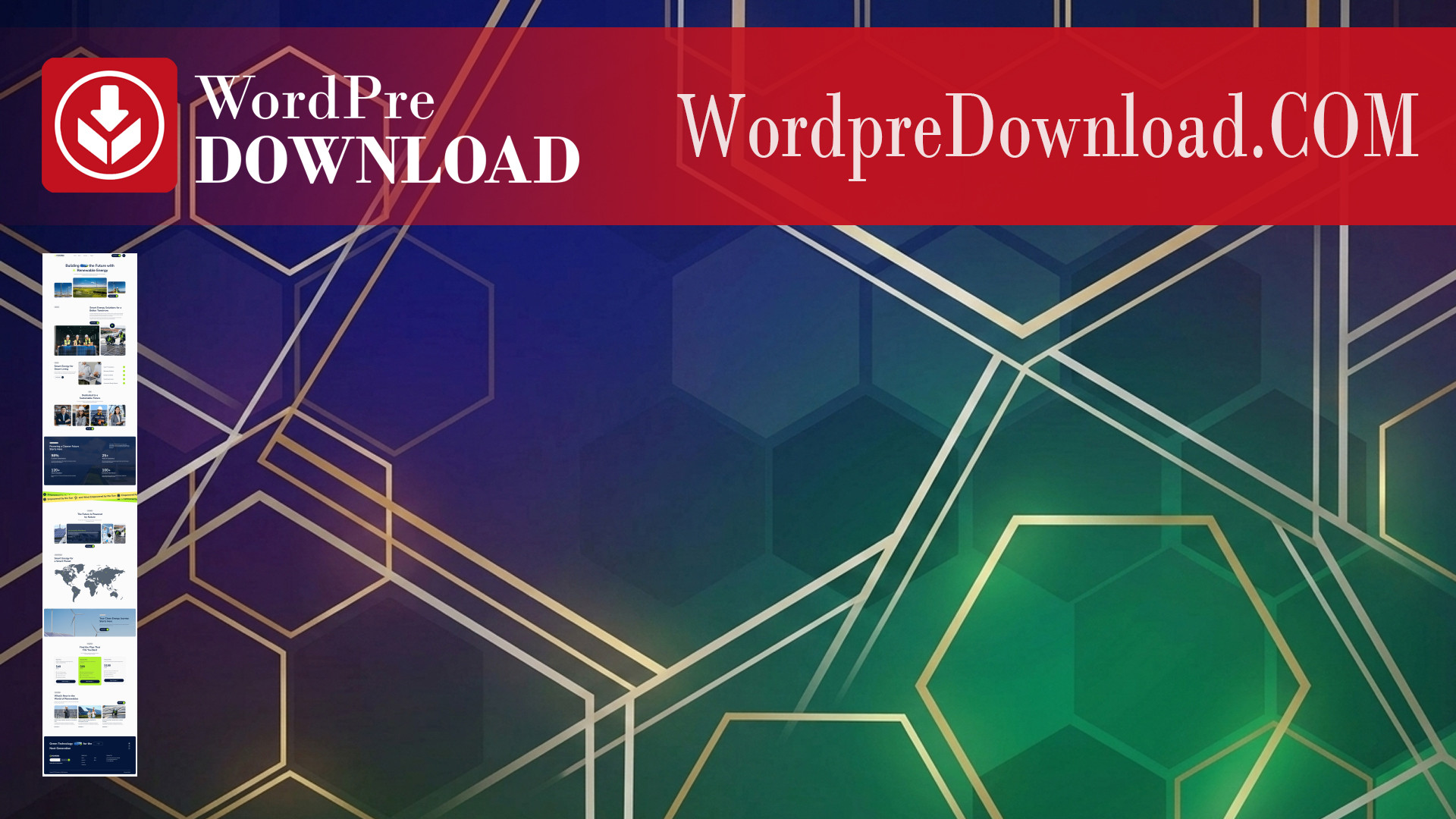 Powerix – Solar and Renewable Energy Elementor Template Kit – WordpreDownload.COM
