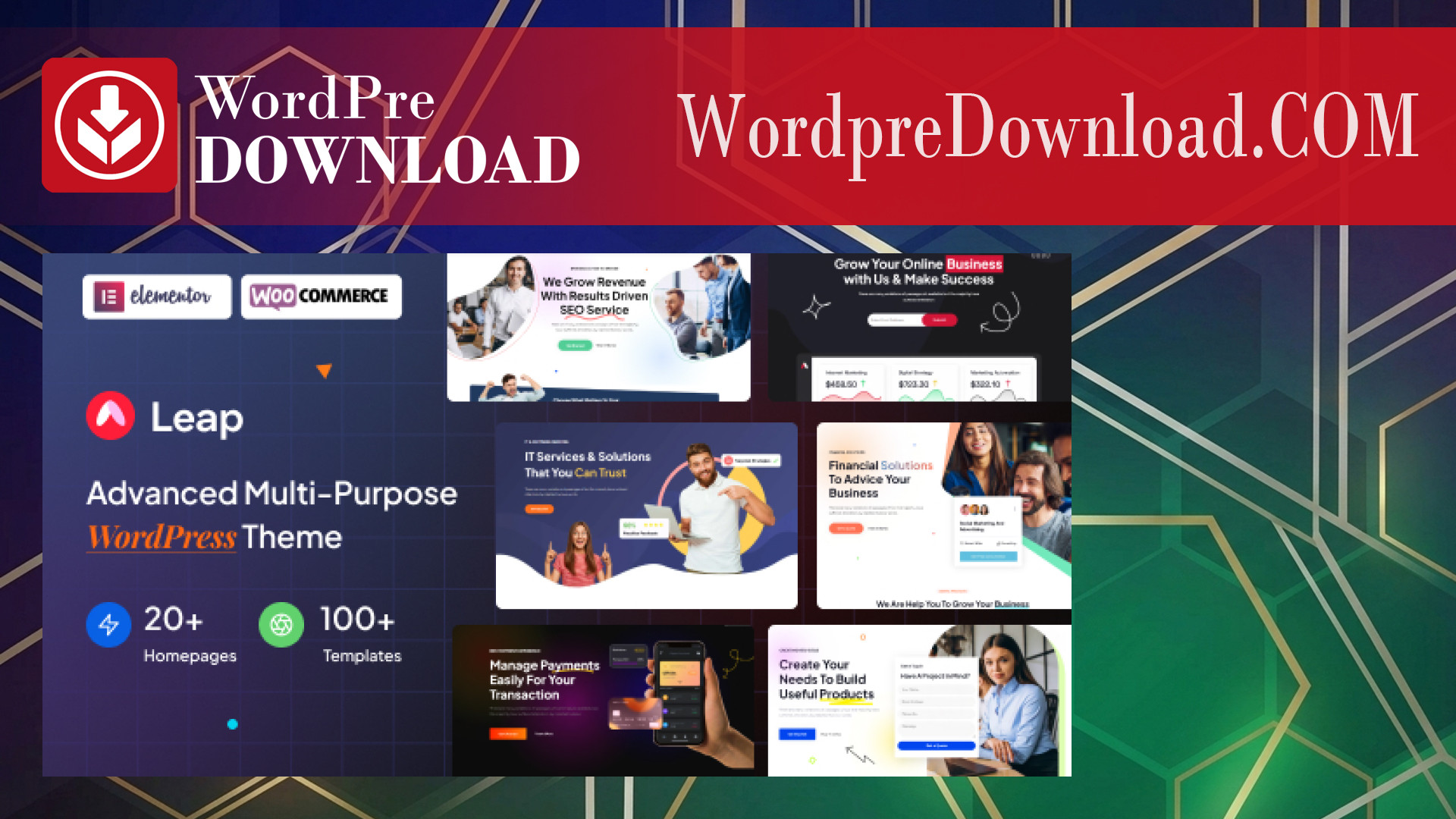 Leap – Multi-purpose WordPress Theme – WordpreDownload.COM