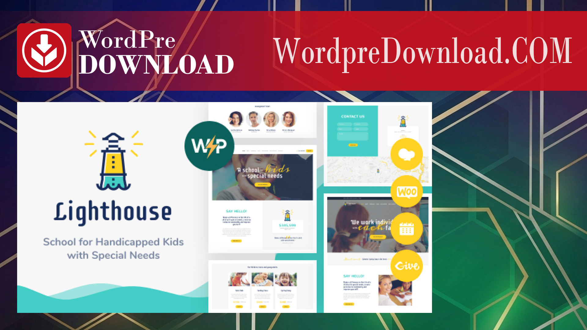 Lighthouse | School for Handicapped Kids with Special Needs WordPress Theme – WordpreDownload.COM