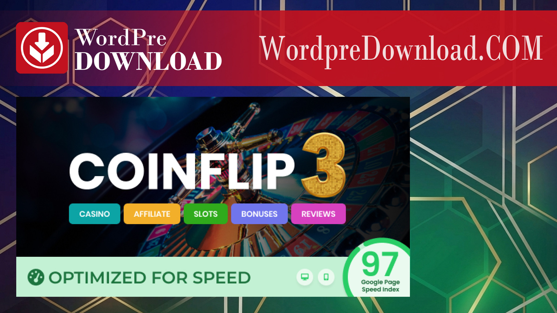Coinflip – Casino Affiliate and Gambling WordPress Theme – WordpreDownload.COM