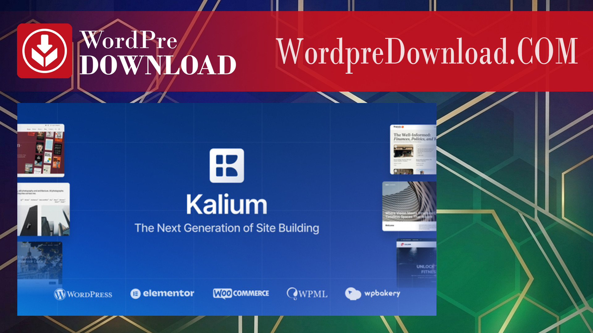 Kalium Creative Theme for Professionals – WordpreDownload.COM