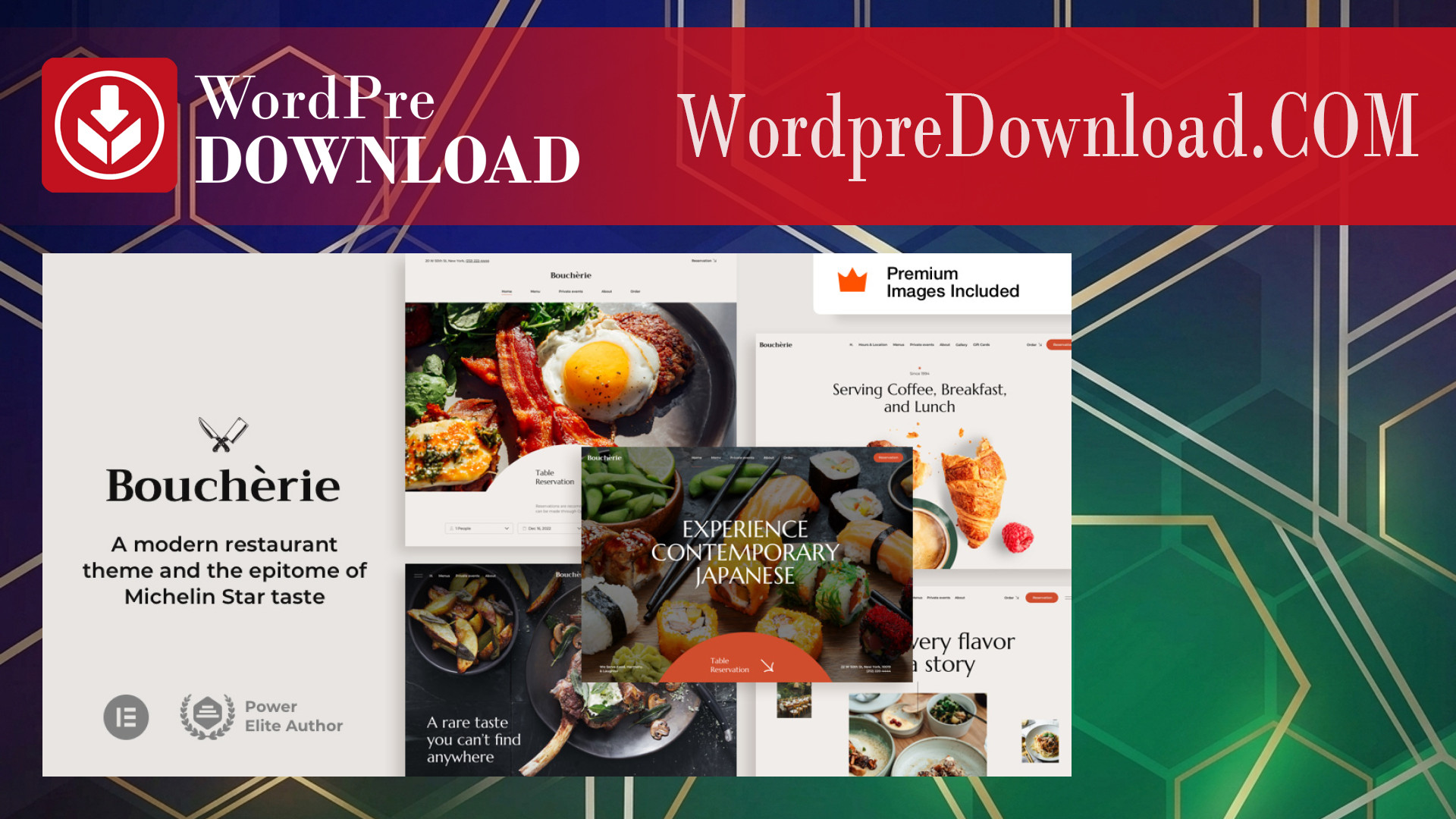 Boucherie – Restaurant WordPress Theme – WordpreDownload.COM