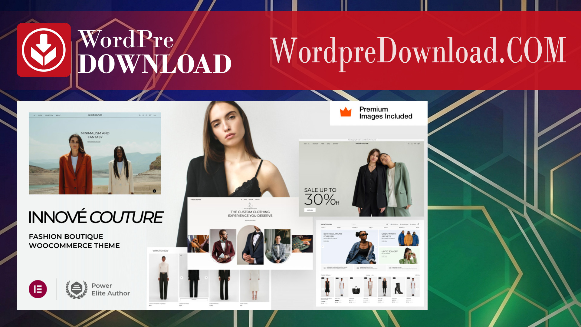 Innové Couture – Clothing Ecommerce WordPress Theme – WordpreDownload.COM