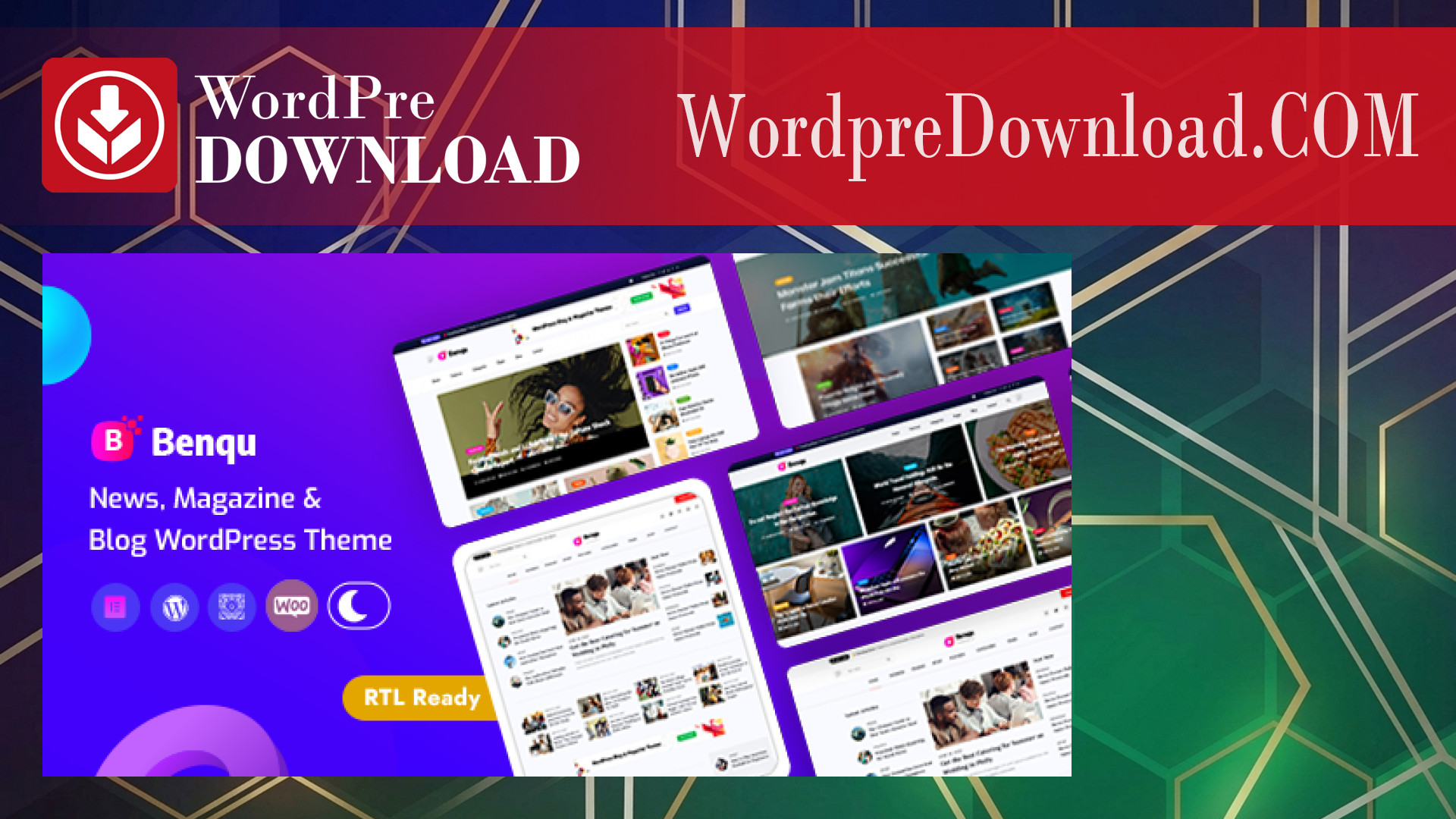 Benqu – News Magazine WordPress Theme – WordpreDownload.COM