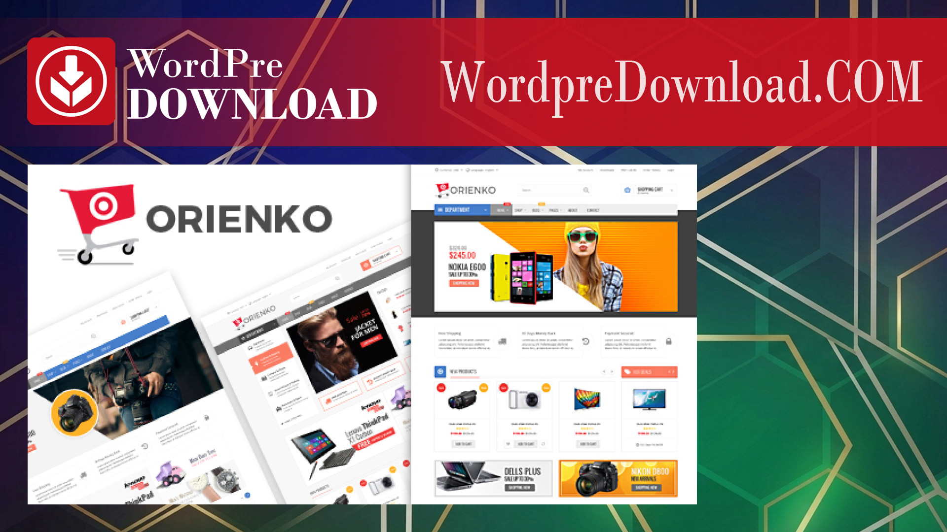 Orienko – WooCommerce Responsive Digital Theme – WordpreDownload.COM