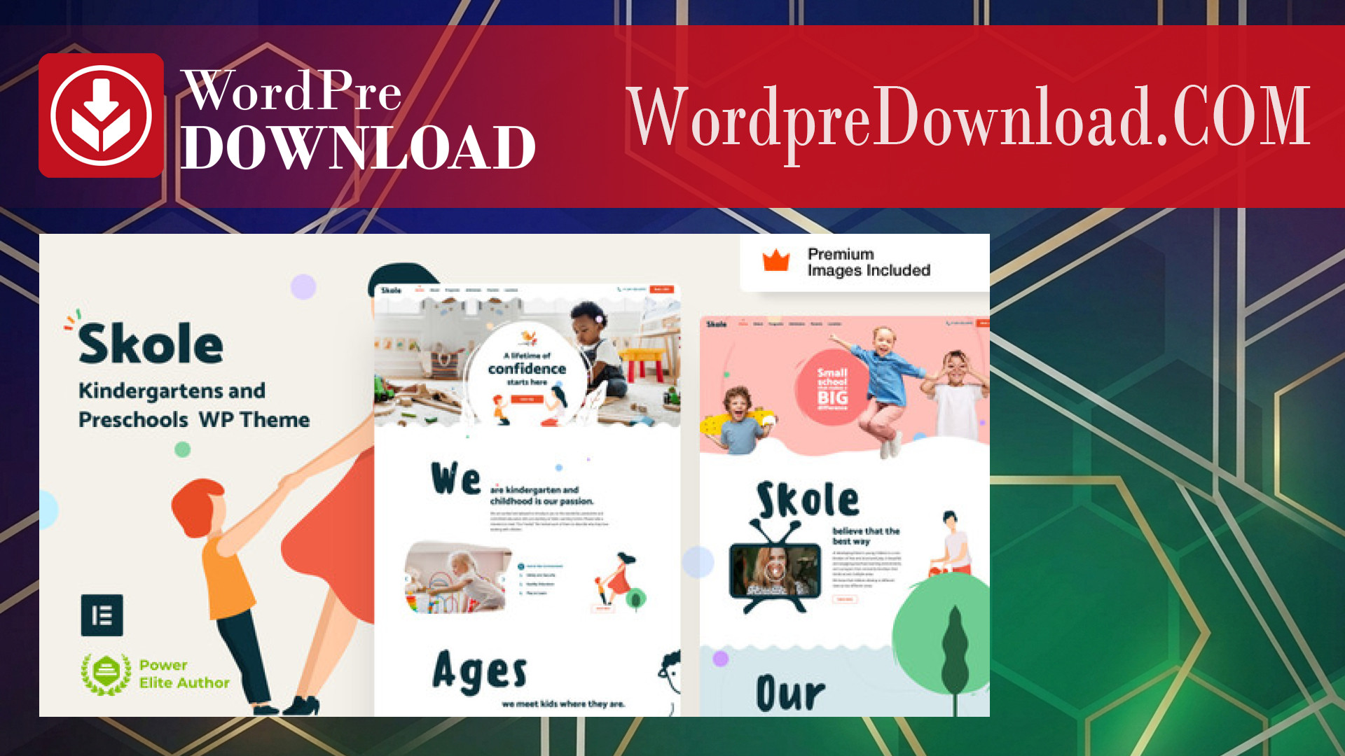 Skole – School Kindergarten WordPress Elementor – WordpreDownload.COM