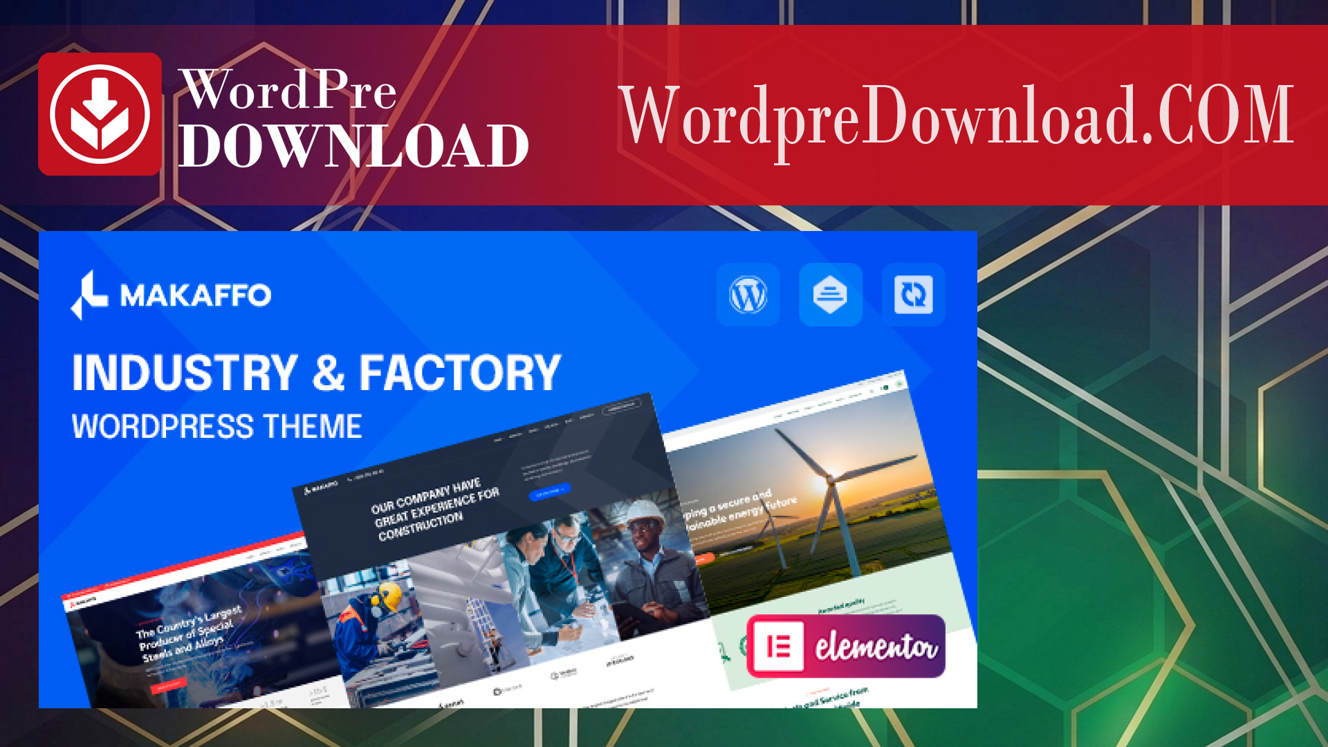 Makaffo | Industry and Factory WordPress Theme – WordpreDownload.COM