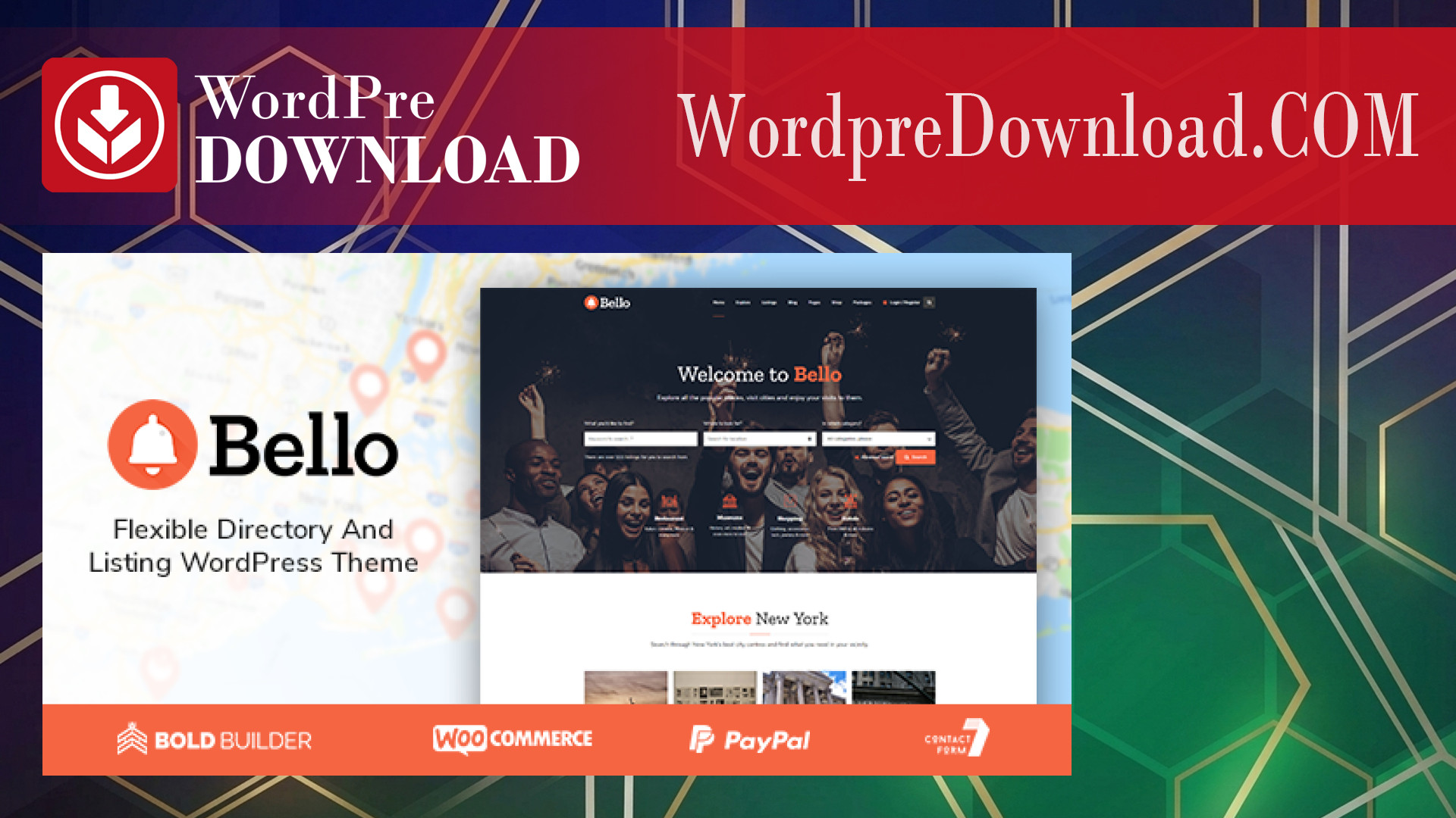 Bello – Directory and Listing WordPress Theme – WordpreDownload.COM