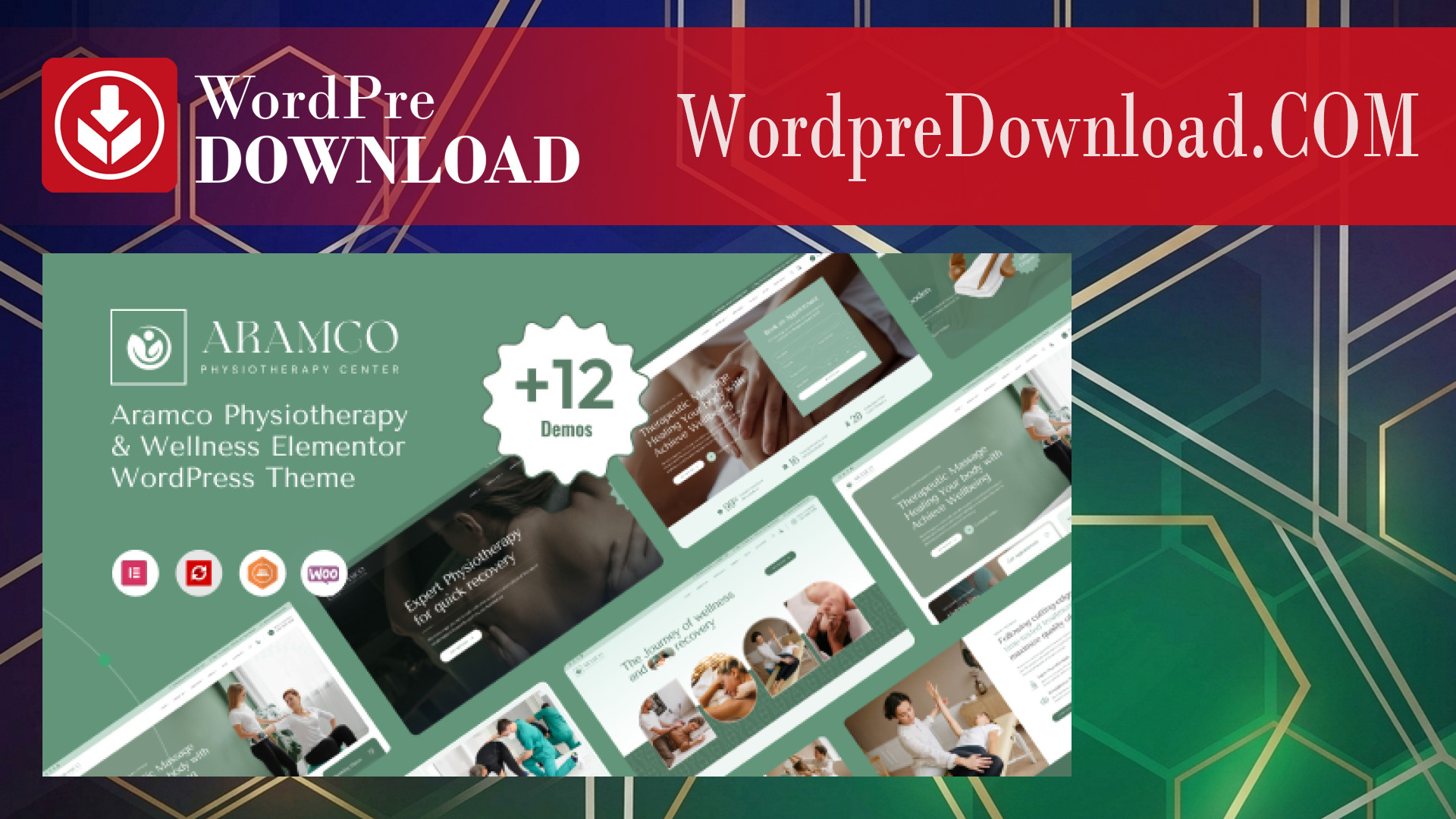 Aramco – Physiotherapy and Wellness WordPress Theme – WordpreDownload.COM