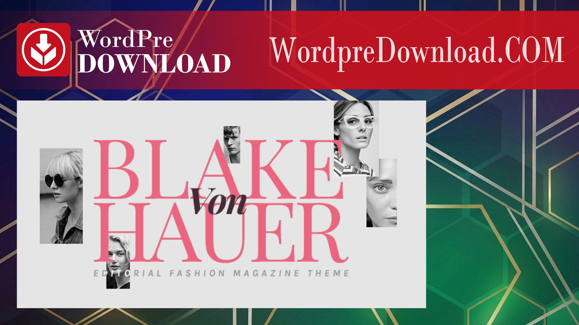 Blake von Hauer – Editorial Fashion Magazine Theme – WordpreDownload.COM