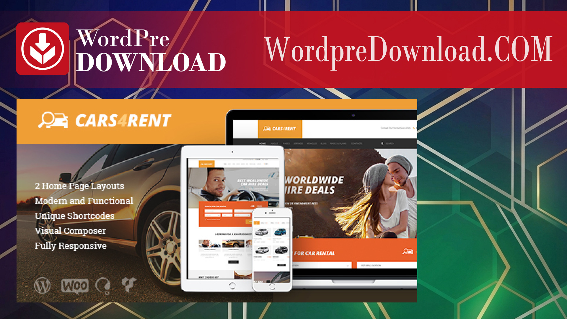 Cars4Rent | Car Rental and Taxi Service WordPress Theme – WordpreDownload.COM