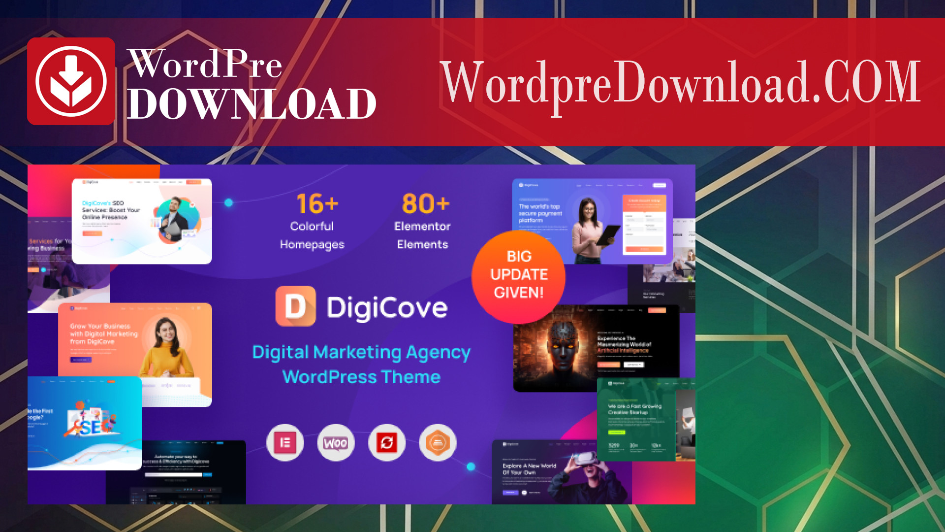 Digicove – Digital Marketing Agency WordPress Theme – WordpreDownload.COM