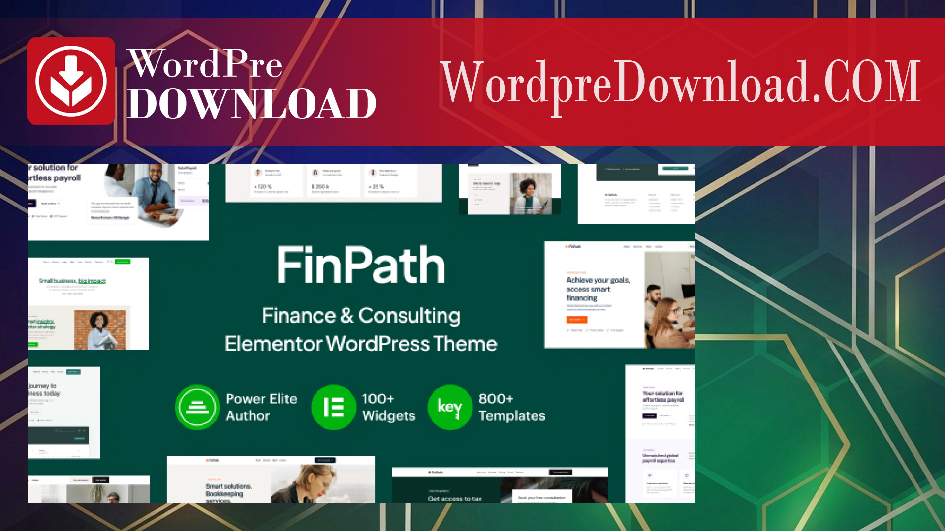 FinPath – Finance and Consulting Elementor WordPress Theme – WordpreDownload.COM
