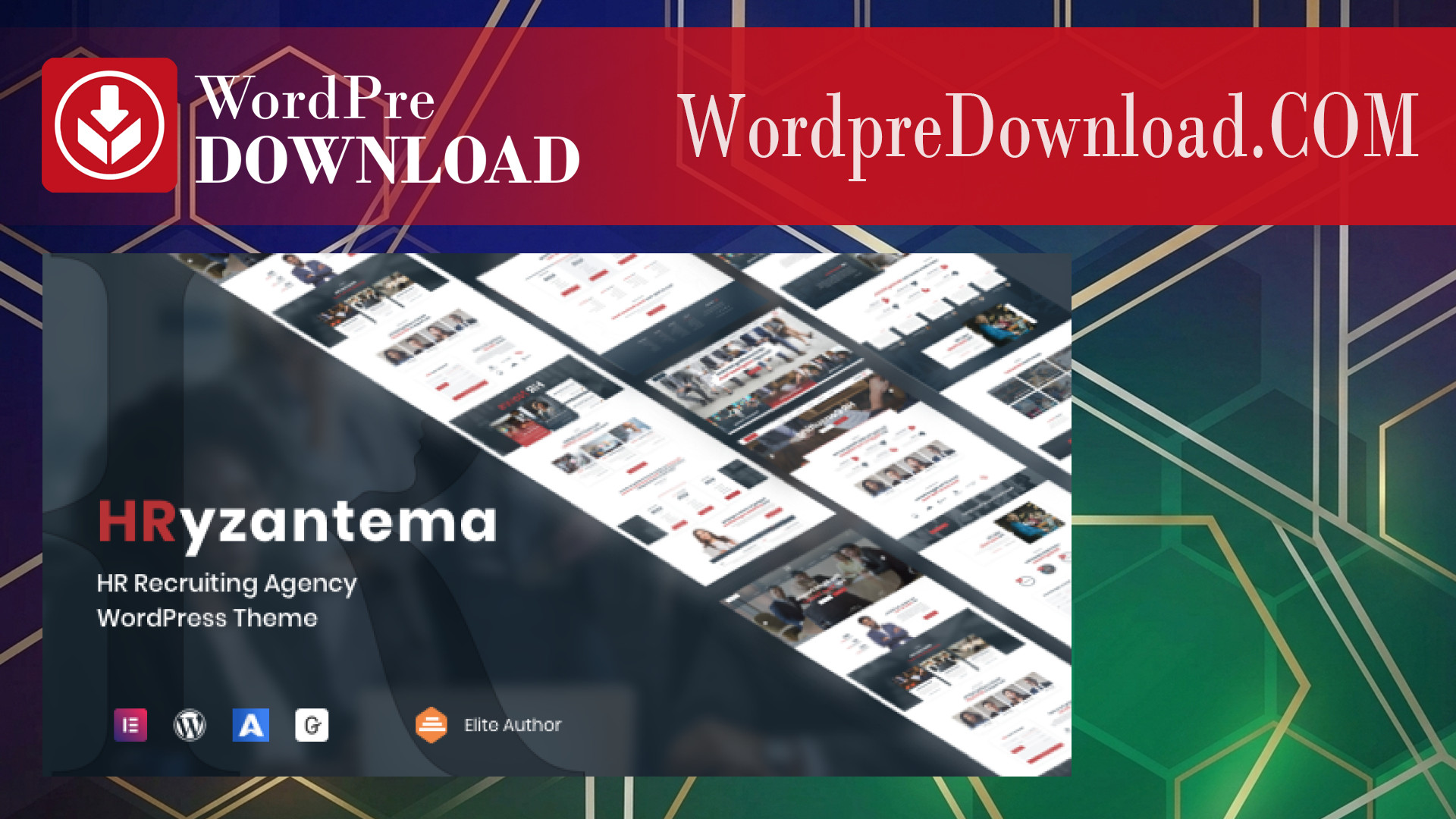 Hryzantema – Human Resources and Recruiting WordPress – WordpreDownload.COM