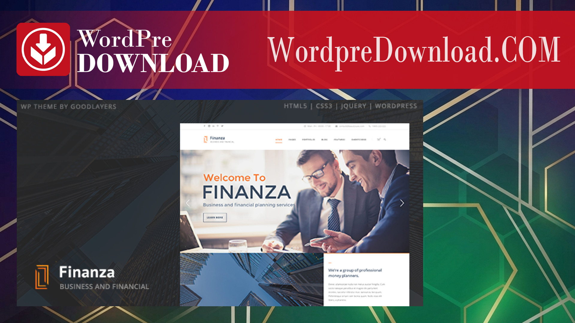 Finanza – Business and Financial WordPress – WordpreDownload.COM