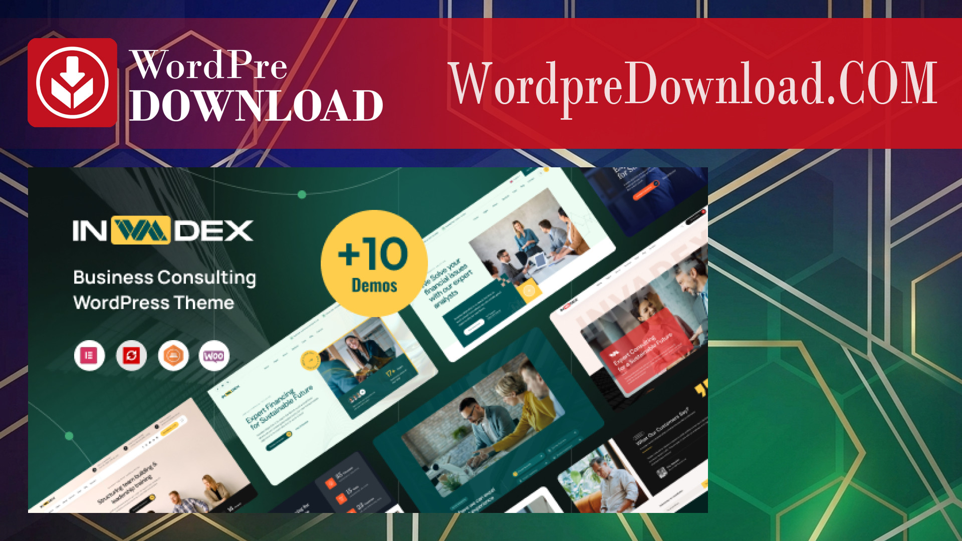 Invadex – Business Consulting WordPress Theme – WordpreDownload.COM