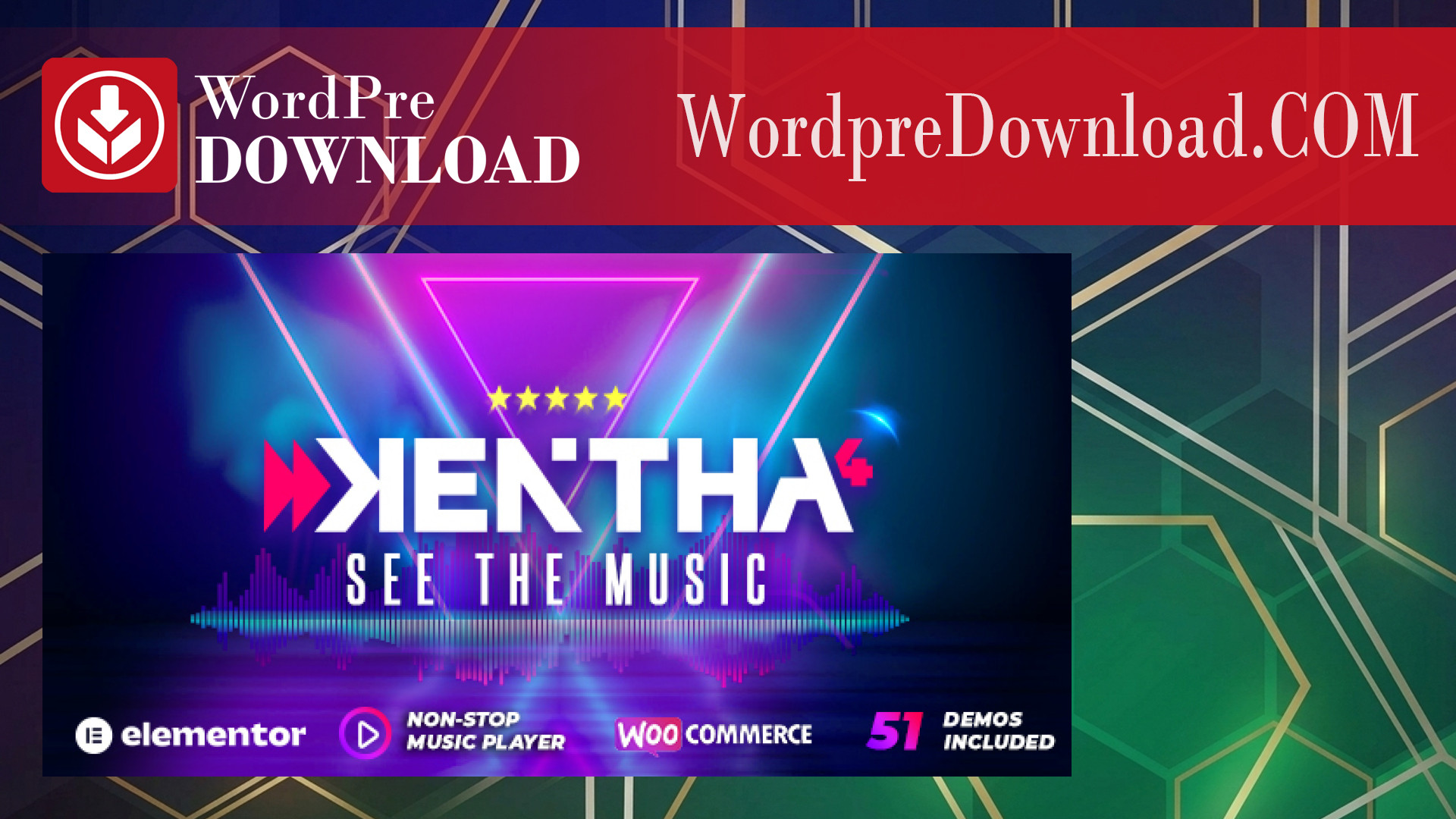 Kentha – Non-Stop Music WordPress Theme with Ajax – WordpreDownload.COM