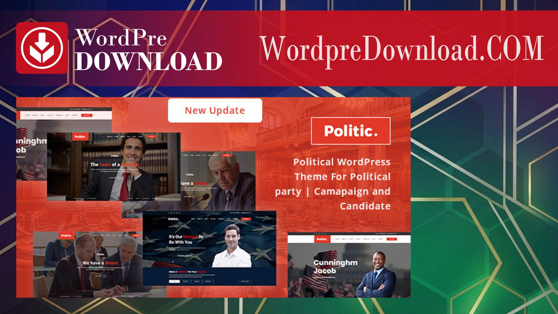 Politic – Political WordPress Theme – WordpreDownload.COM