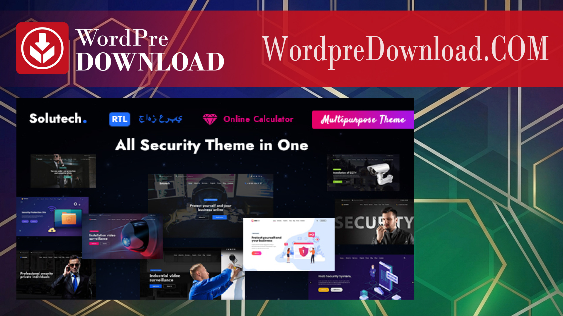 Solutech – Security Multipurpose Theme – WordpreDownload.COM