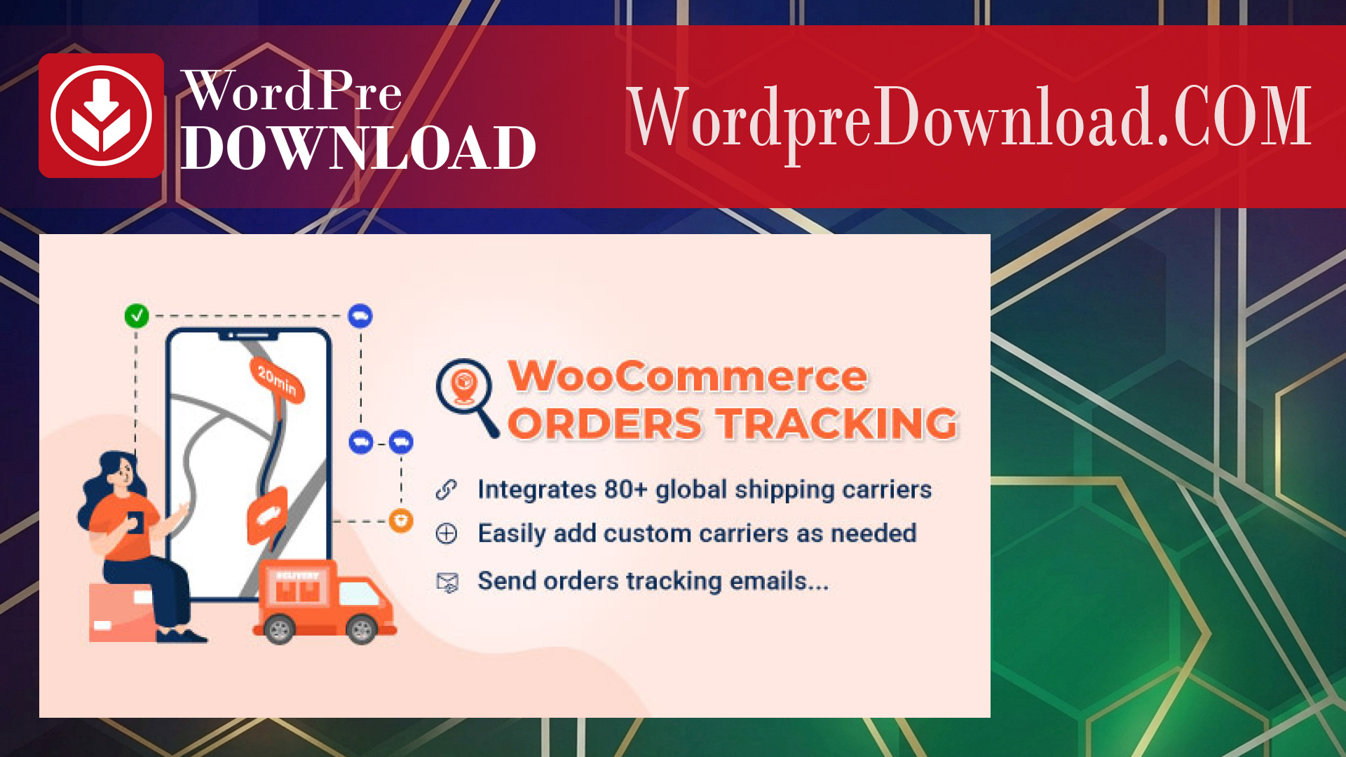 WooCommerce Orders Tracking – SMS – PayPal Tracking Autopilot – WordpreDownload.COM