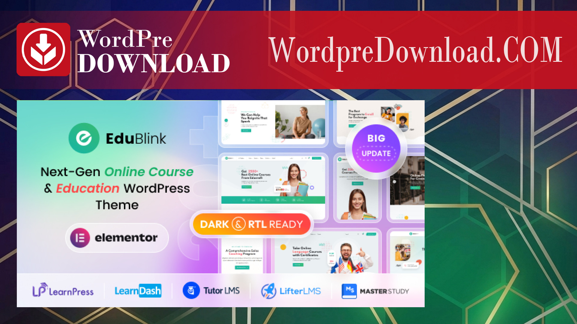 EduBlink – Education and Online Course WordPress Theme – WordpreDownload.COM