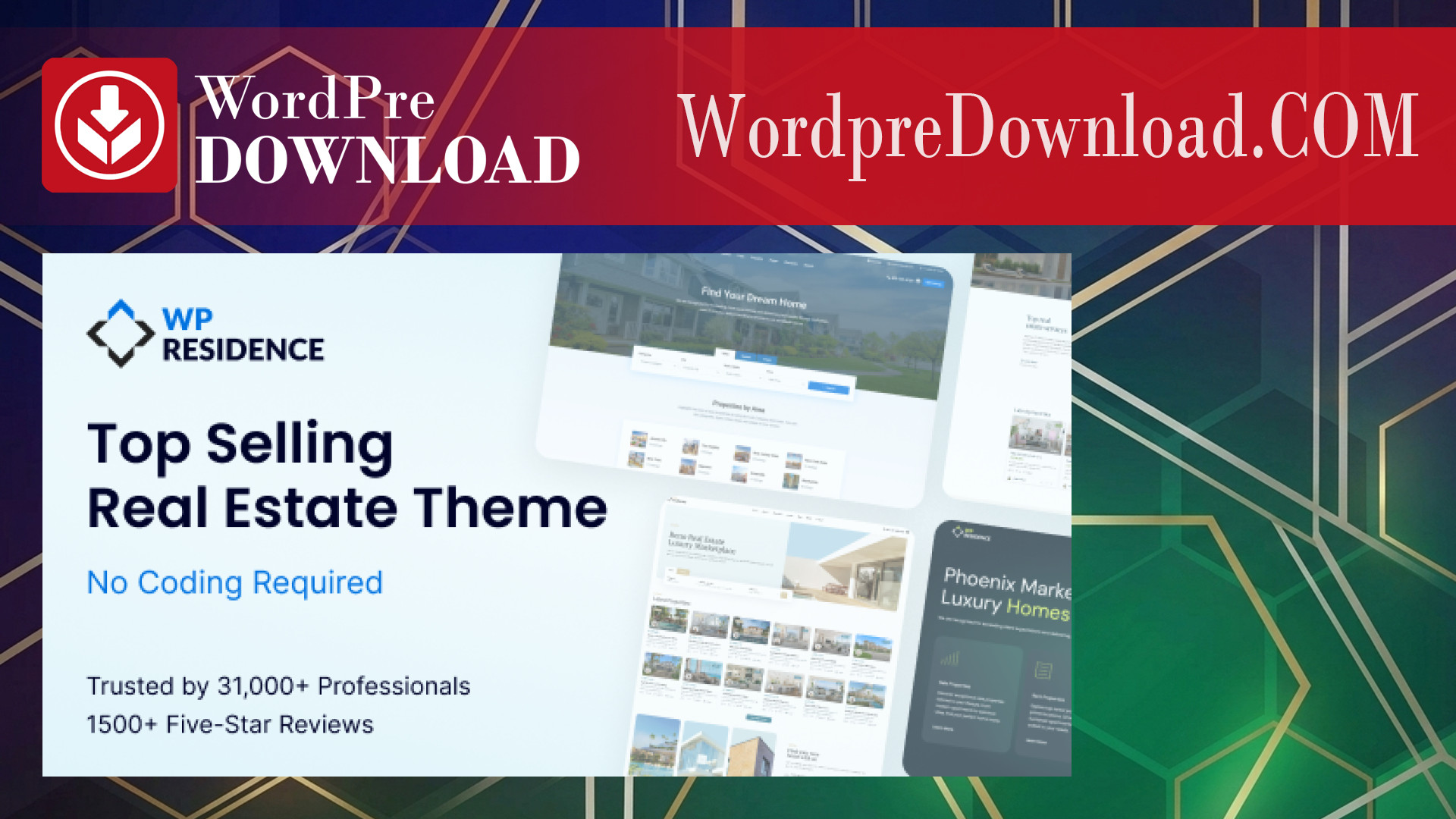 WP Residence – Best Real Estate WordPress Theme – WordpreDownload.COM