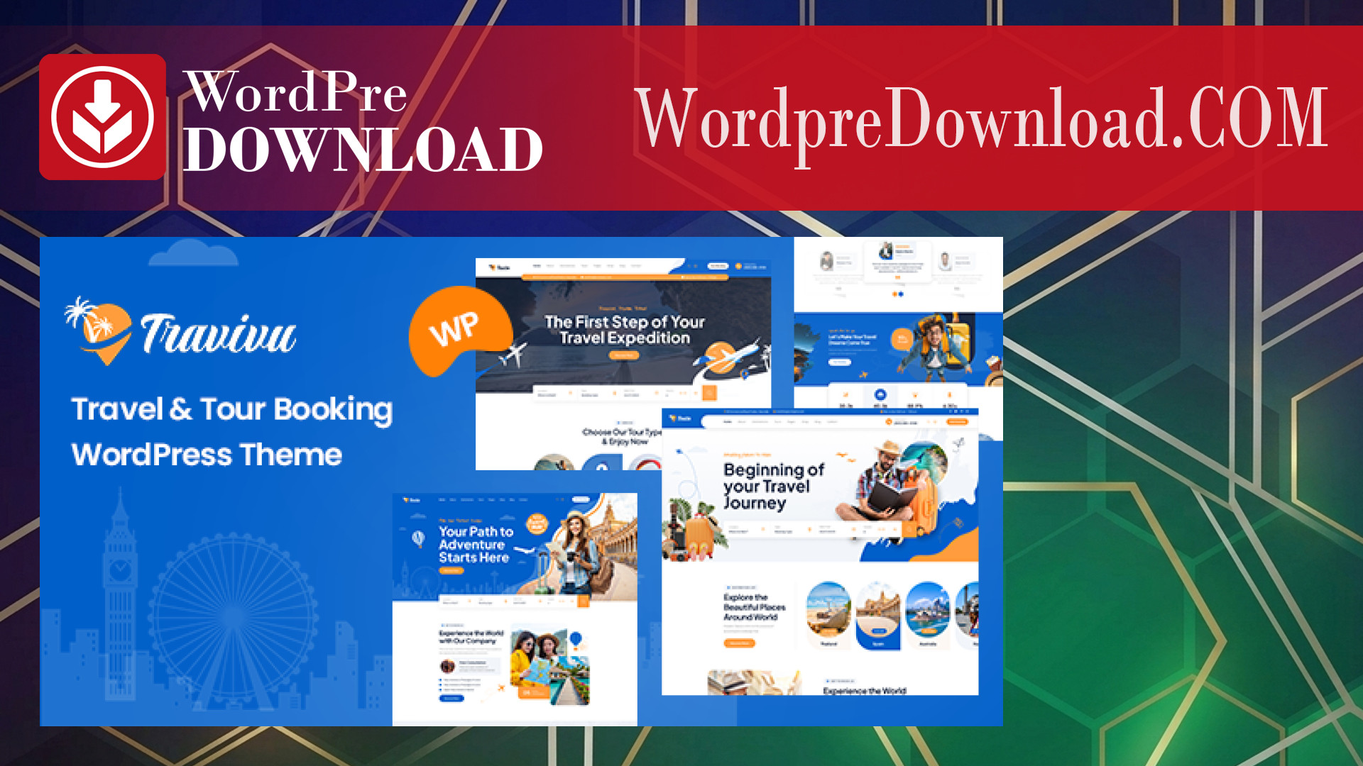 Travivu – Travel and Tour Booking WordPress Theme – WordpreDownload.COM