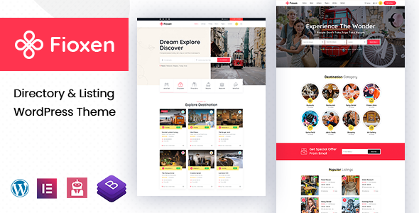 Fioxen – Directory Listing WordPress Theme – WordpreDownload.COM
