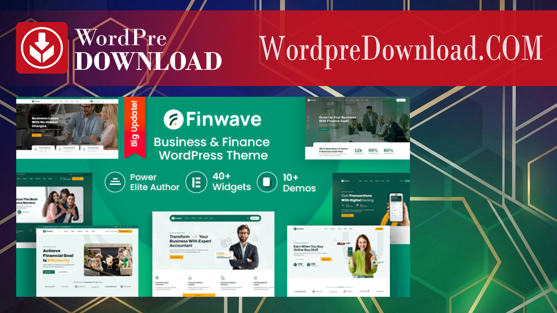 Finwave – Business and Finance WordPress Theme – WordpreDownload.COM