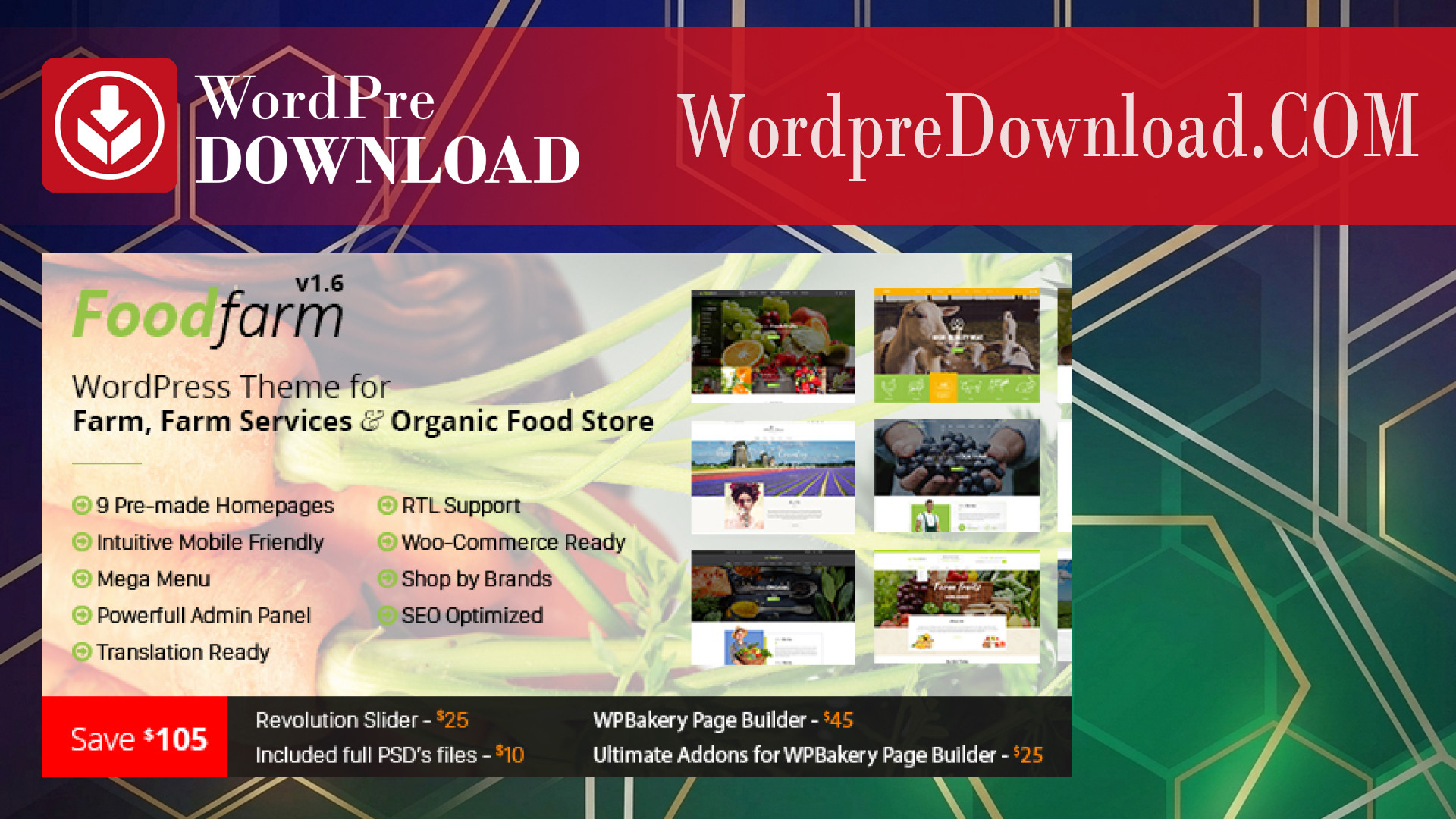 FoodFarm Farm & Organic Food Store – WordpreDownload.COM